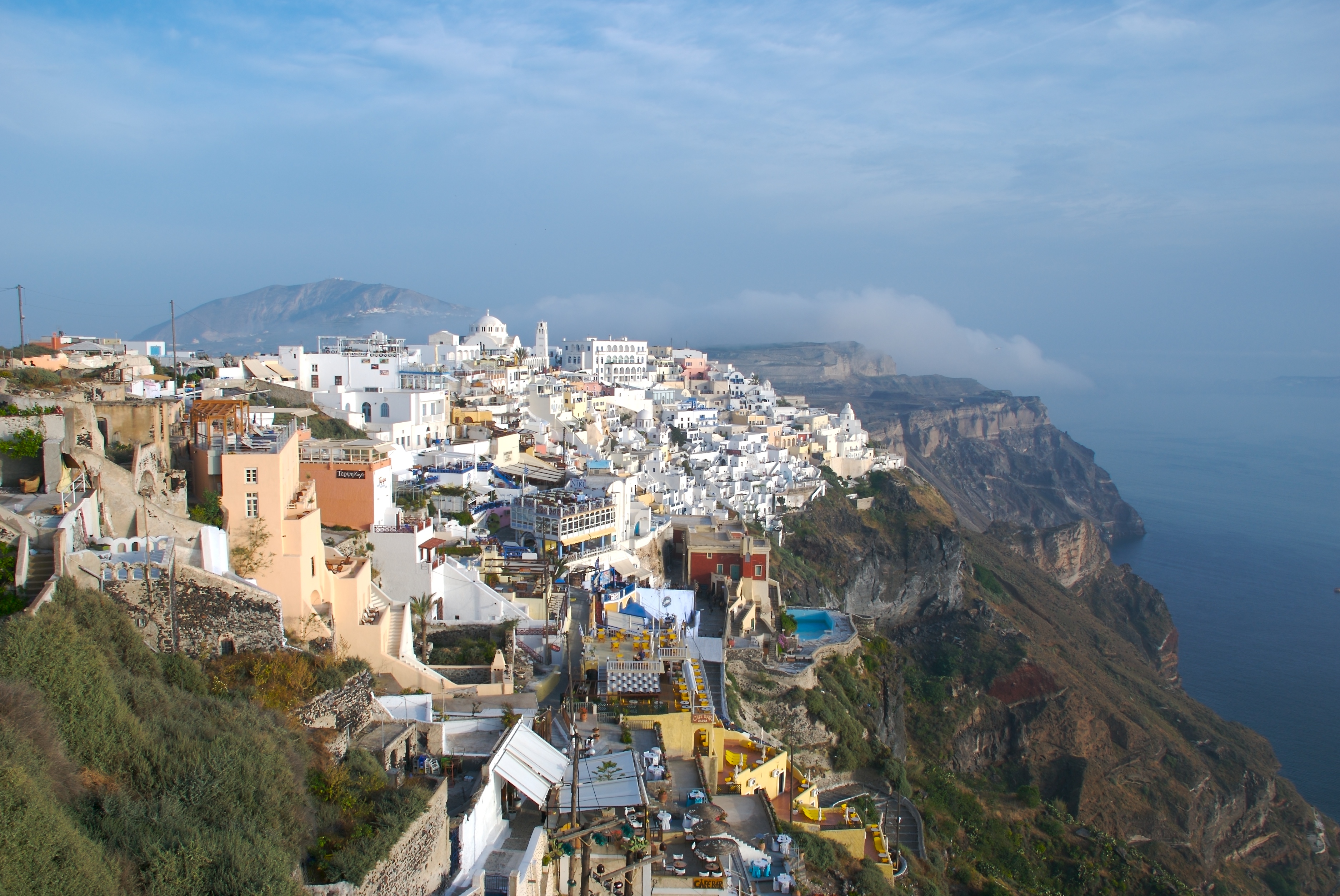 Fira at Santorini (from north)