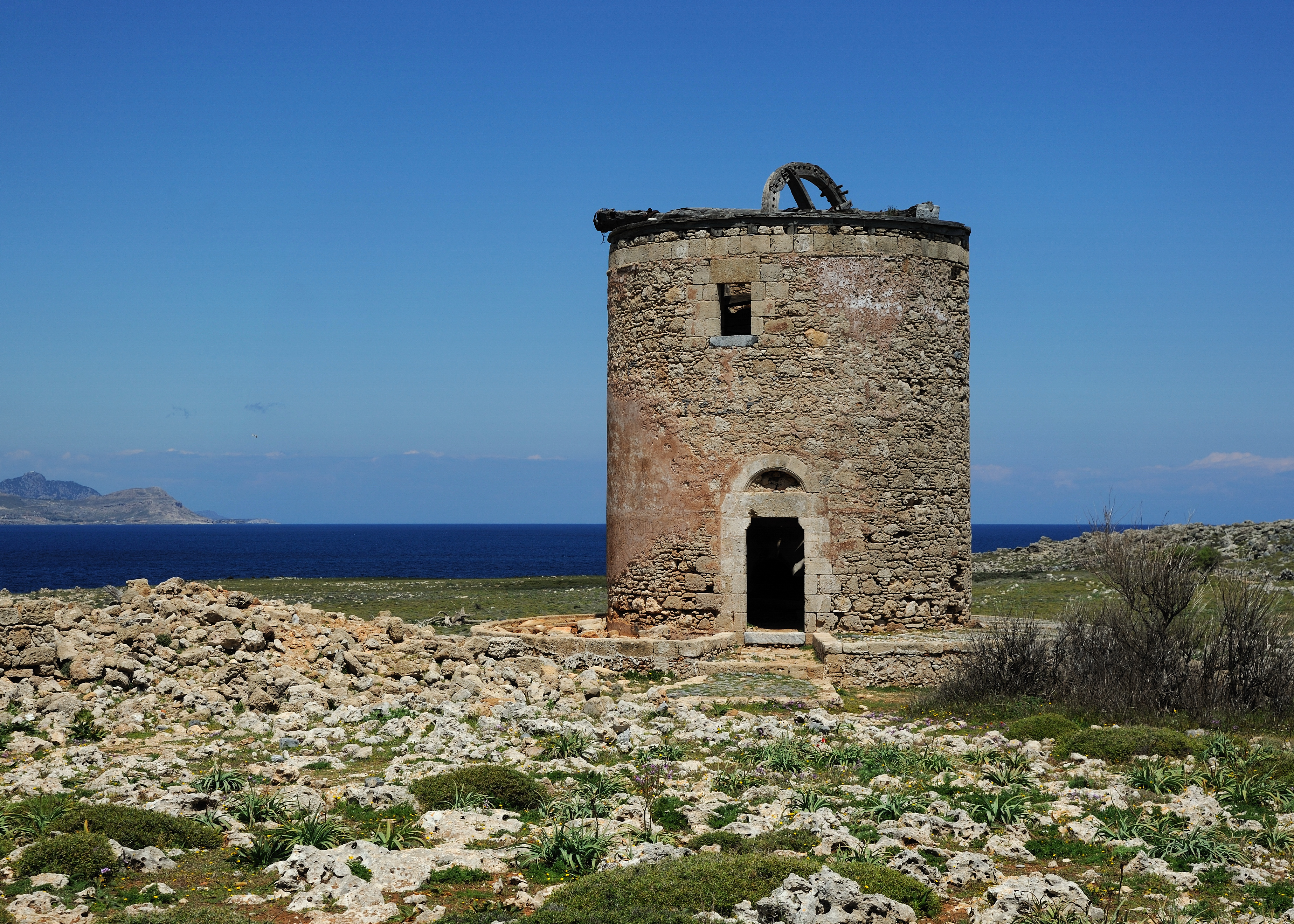 Lindos Windmill