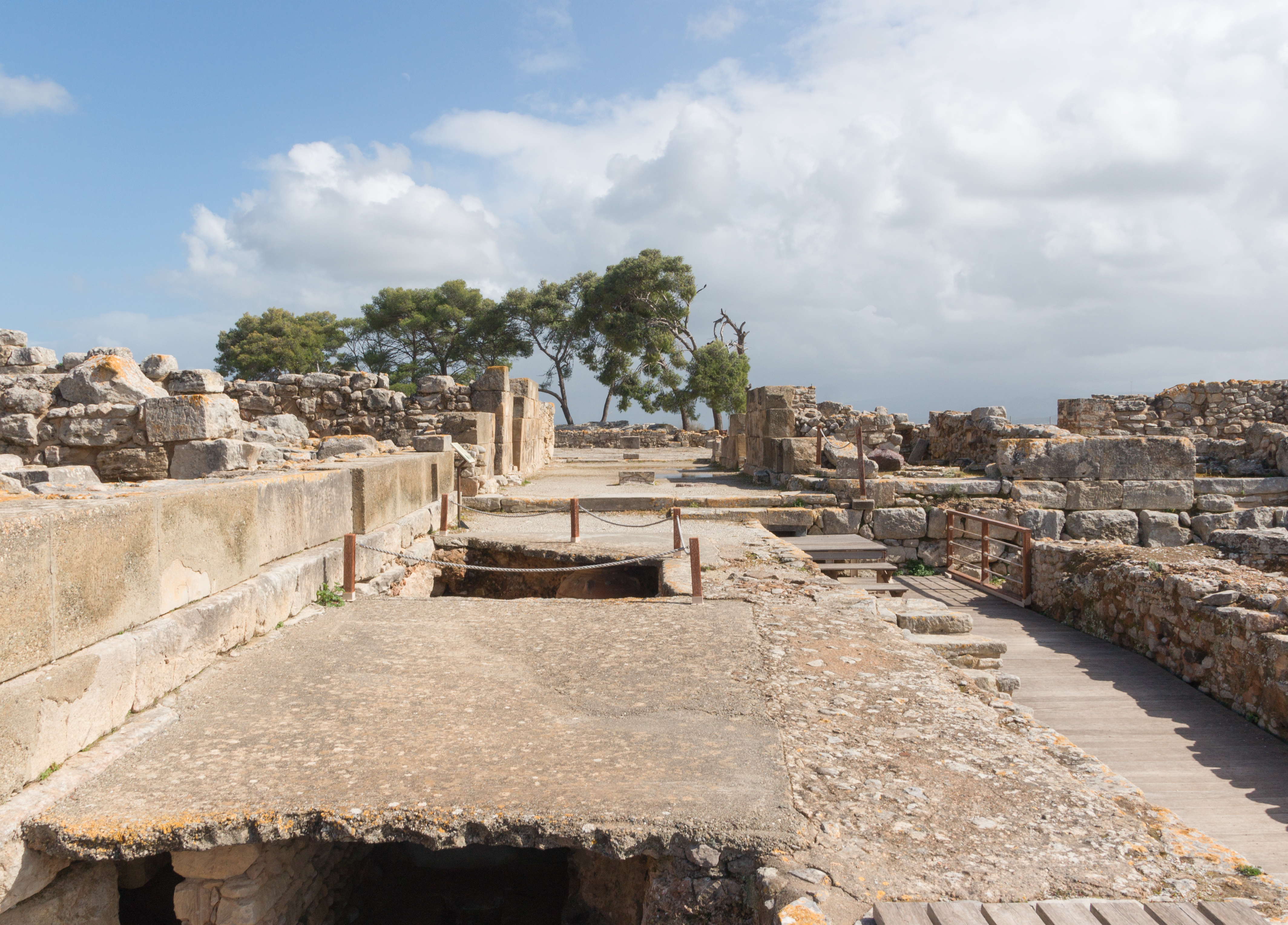 Main street Phaistos