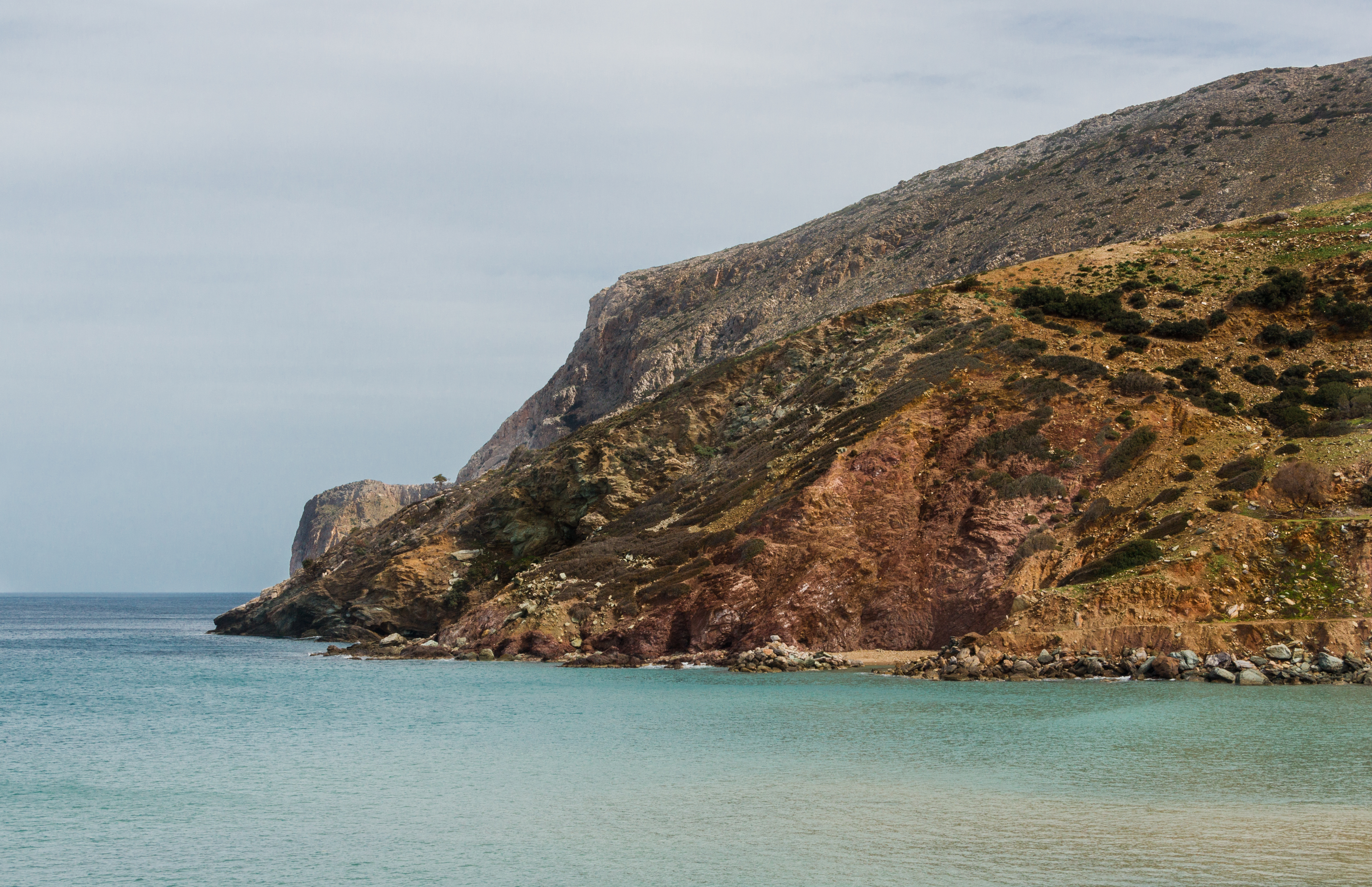 Northern coast Crete detail