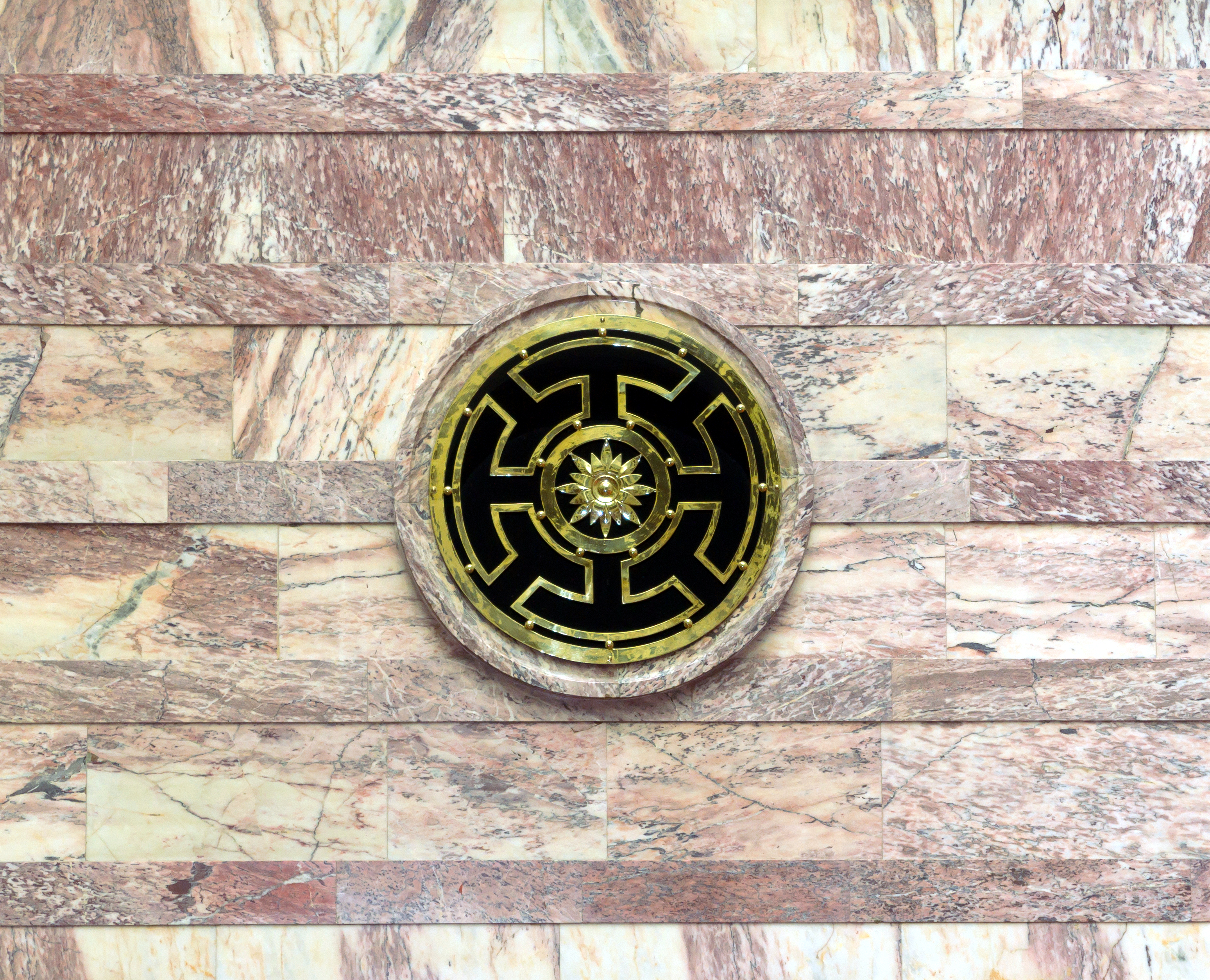 Ornament Vouli, inside hellenic Parliament, Athens, Greece