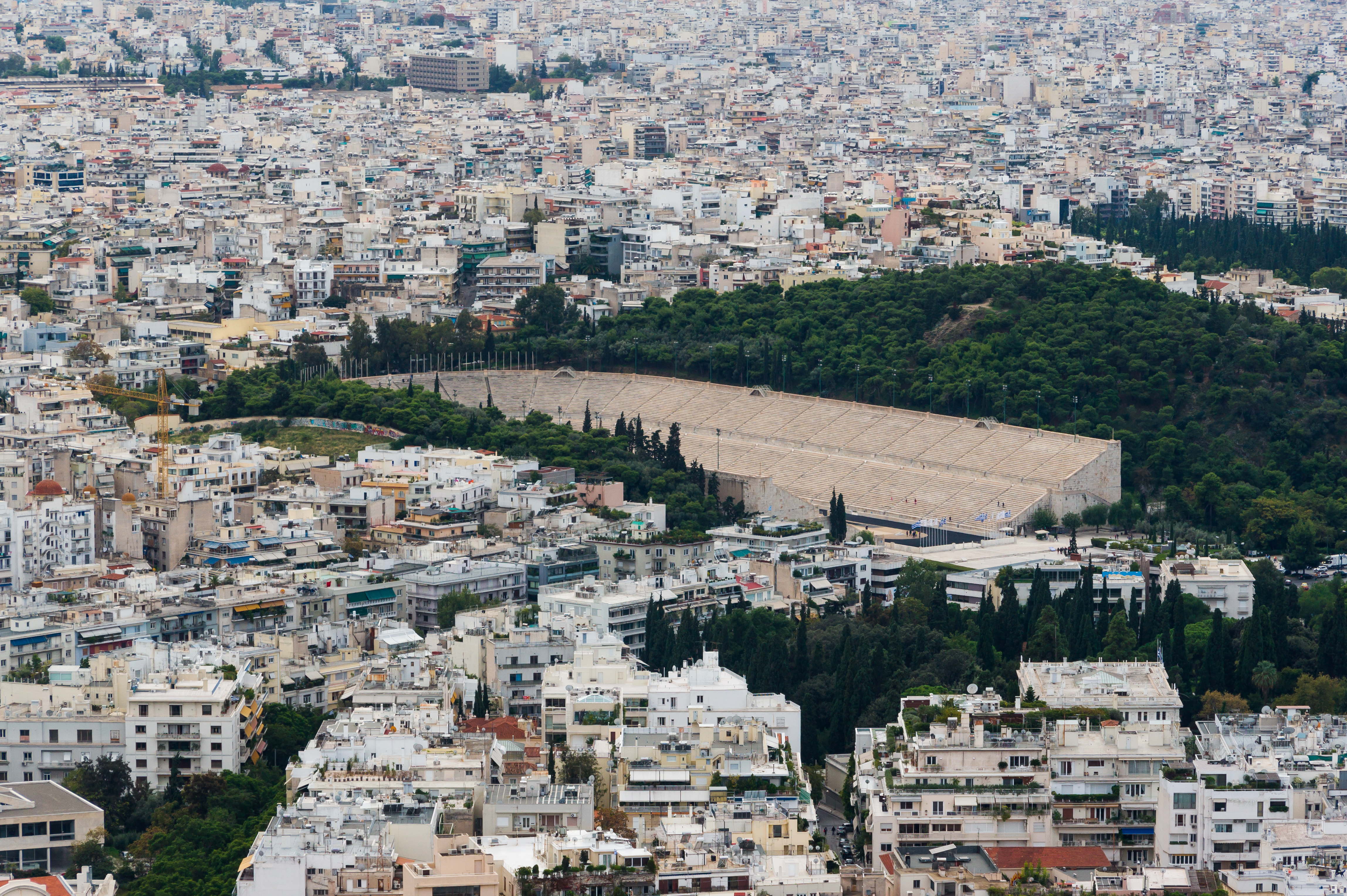Panathenaic stadium Athens Greece