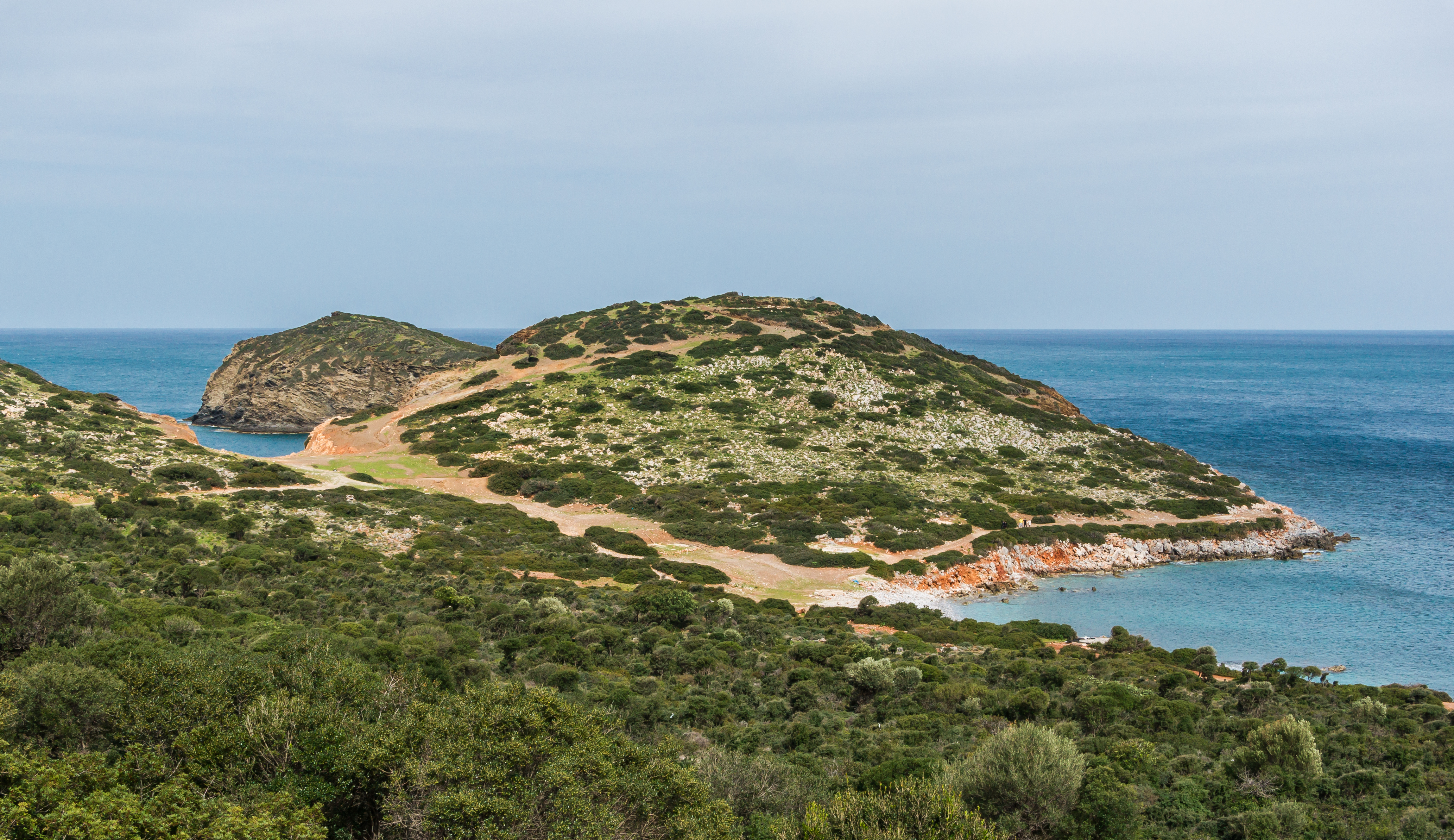 Peristeri Island peninsula