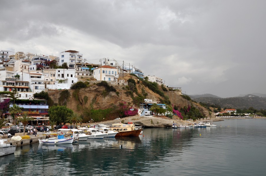 Agia Galini harbour in Crete, Greece 004