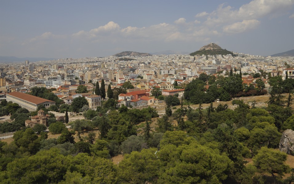 Attica 06-13 Athens 16 View from Acropolis Hill