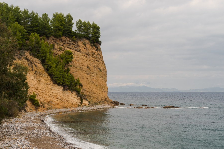 Beach near Kotsikia Euboea Greece