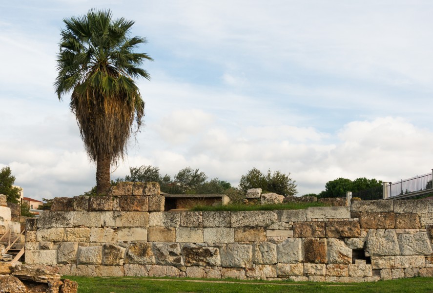 City walls Kerameikos Athens