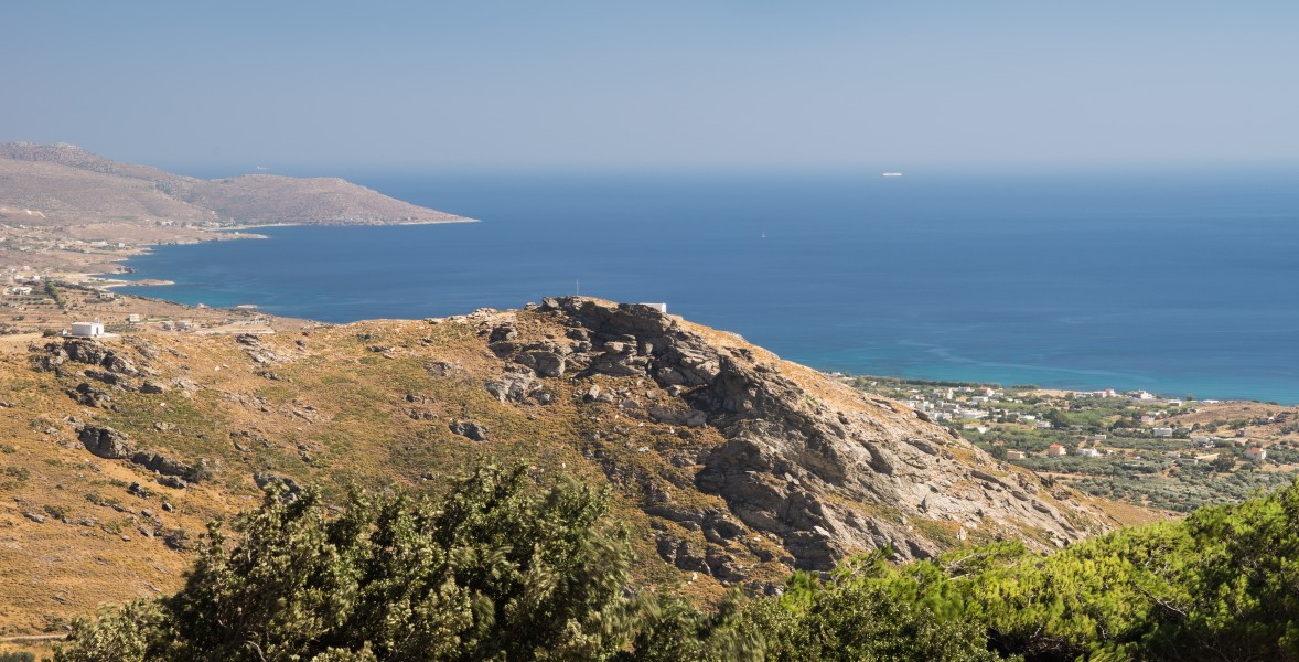 Coast line east Karystos, Euboea, Greece
