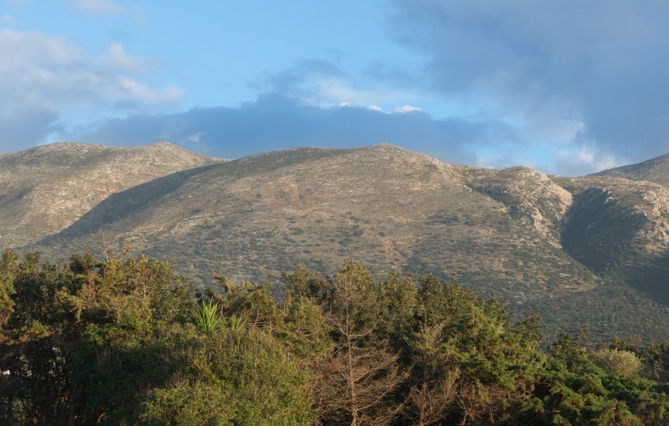 Hills over Knossos Crete Greece