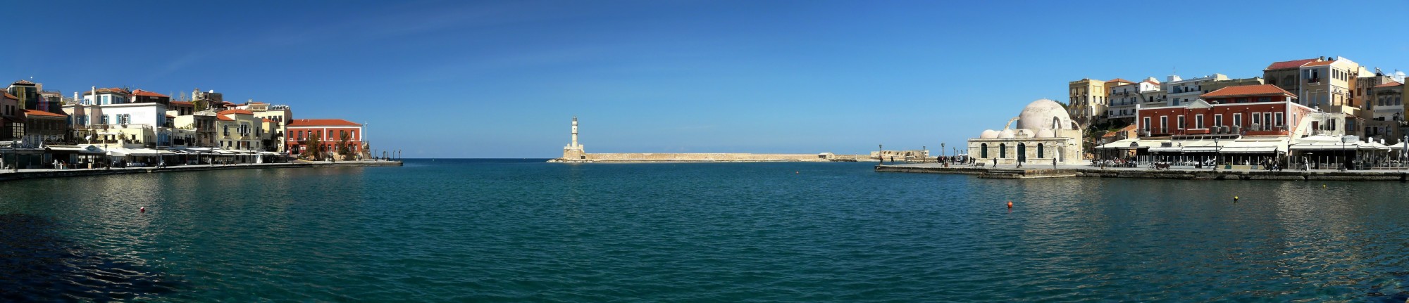 Panoramics on Chania Old Harbour (2)