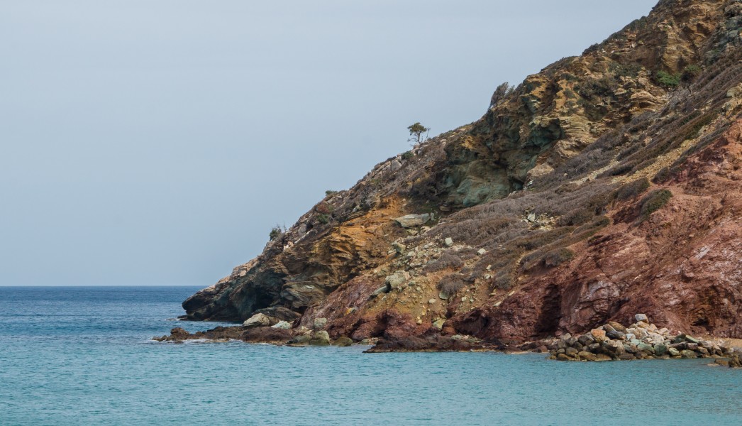 Rocks in sea Crete