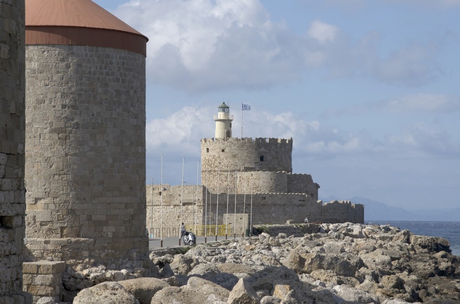 Windmill fort saint nicolas Rhodes