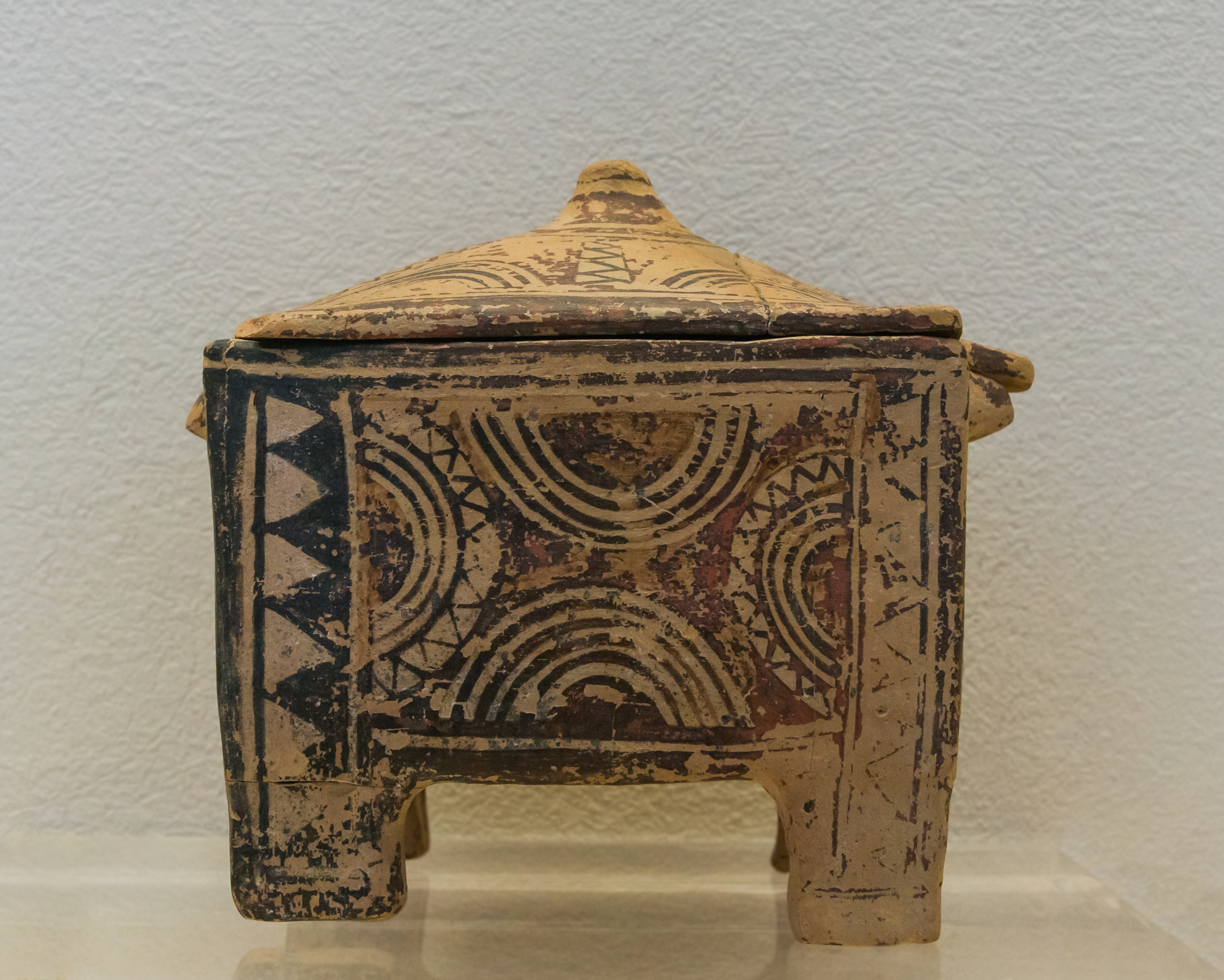 Small box Kerameikos museum Athens Greece