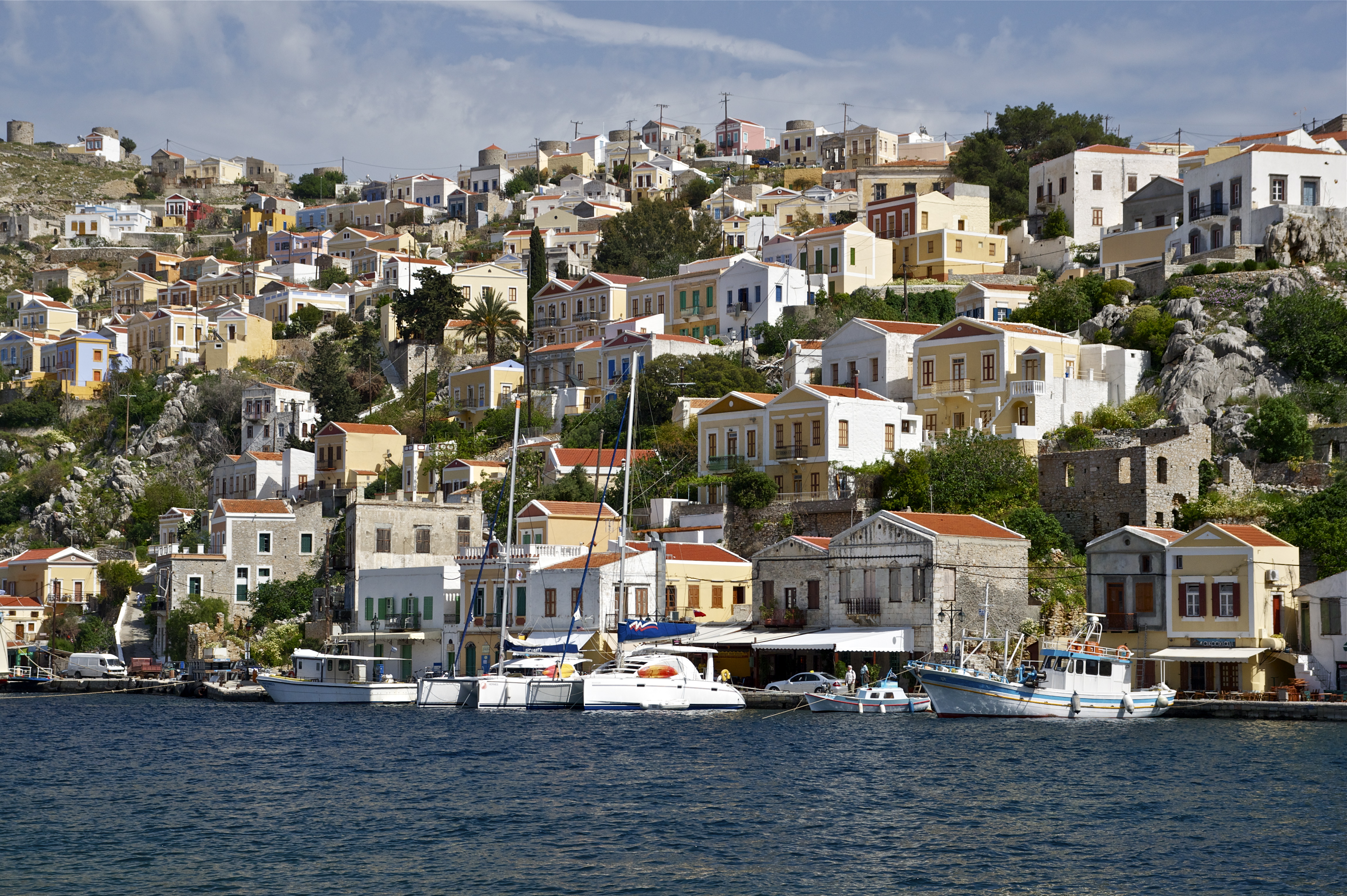 Symi houses Greece