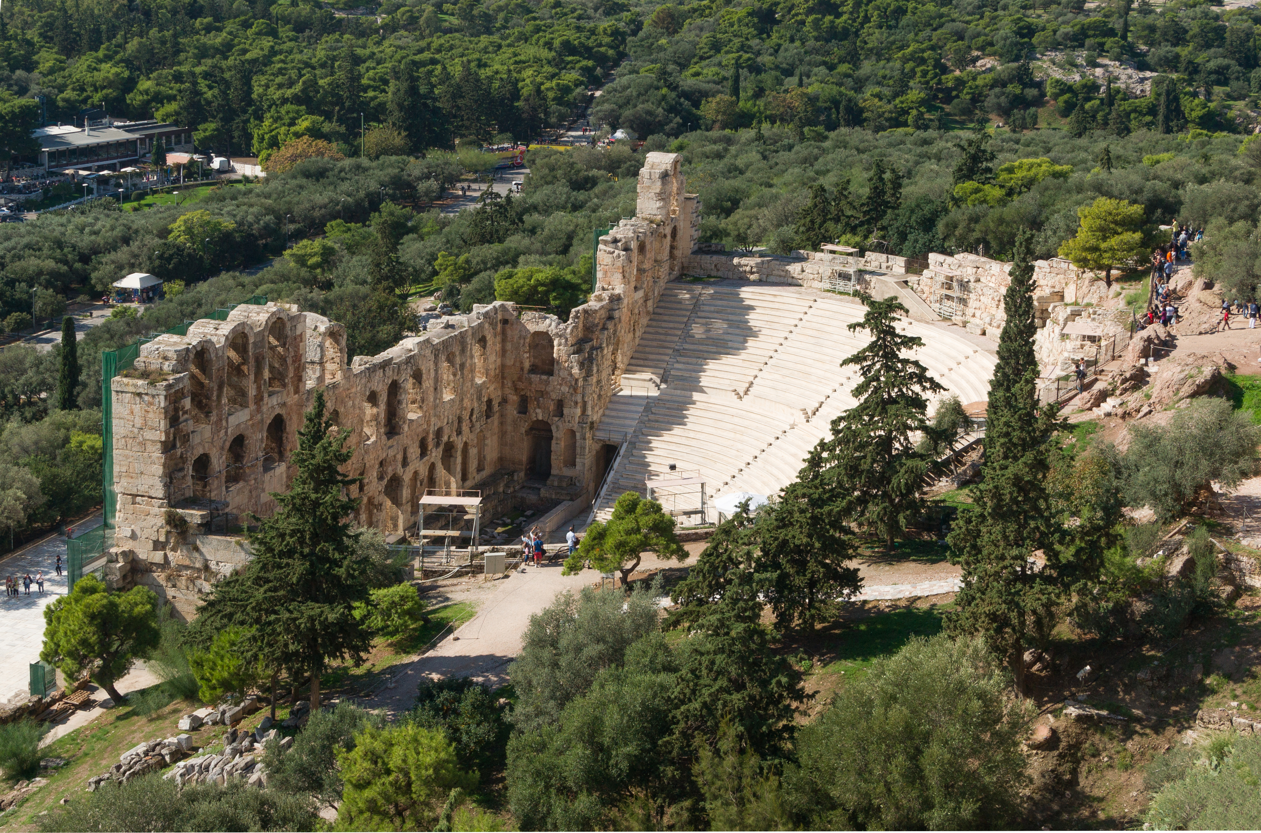 Theatre of Herode Atticus Acropolis Athens Greece