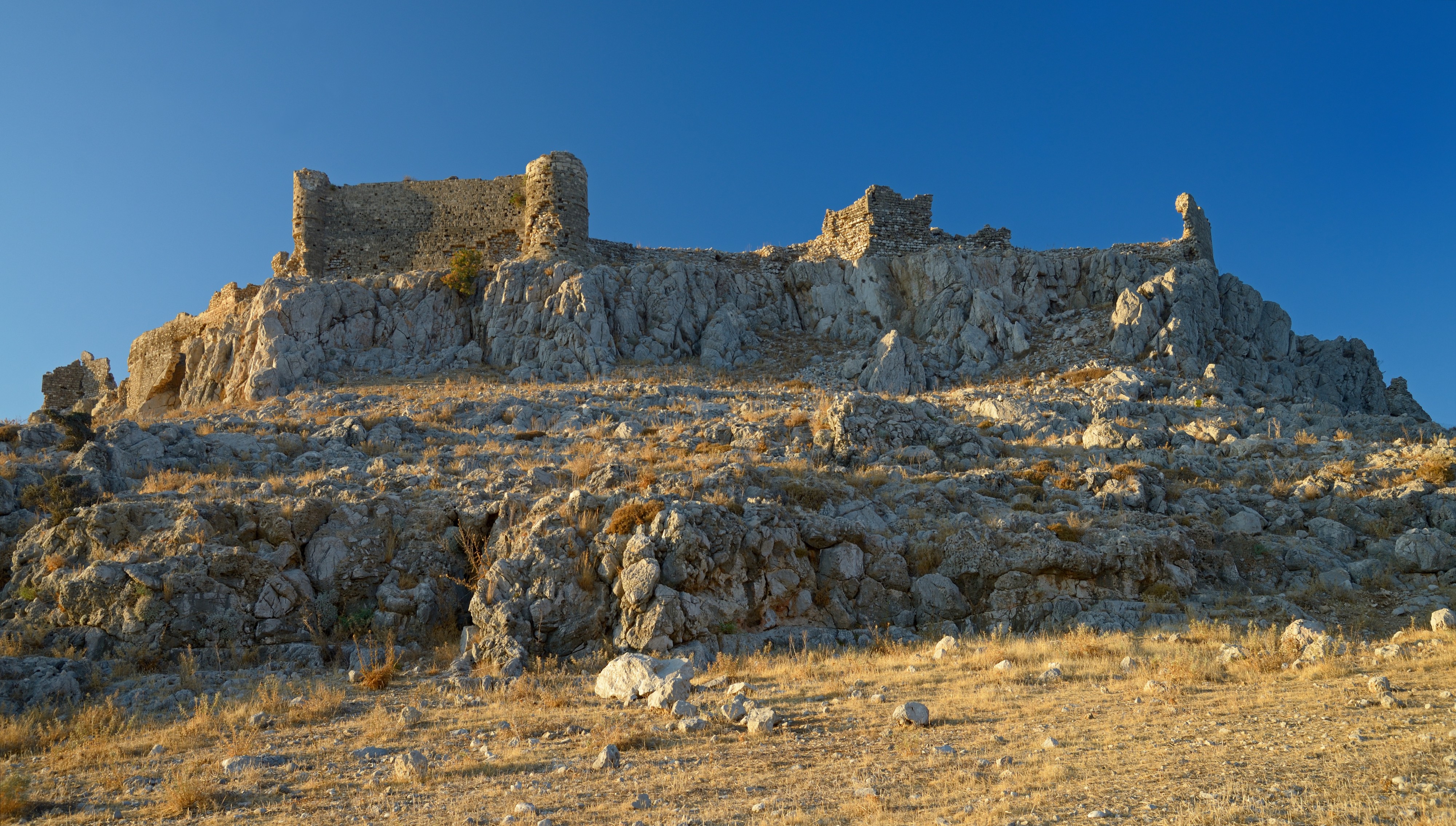 Charaki Feraclos Castle Rhodes Greece