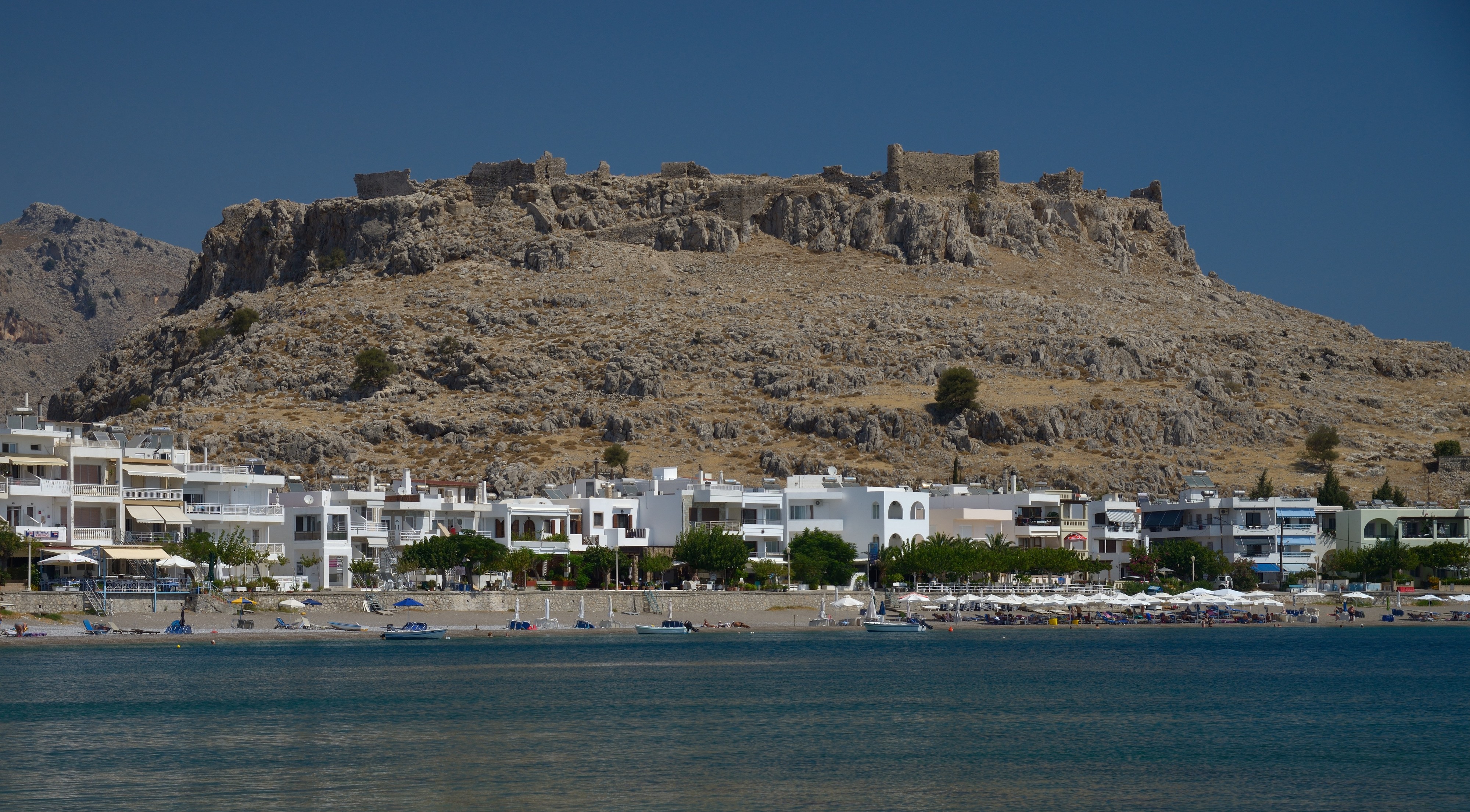 Feraklos Castle Haraki Rhodes