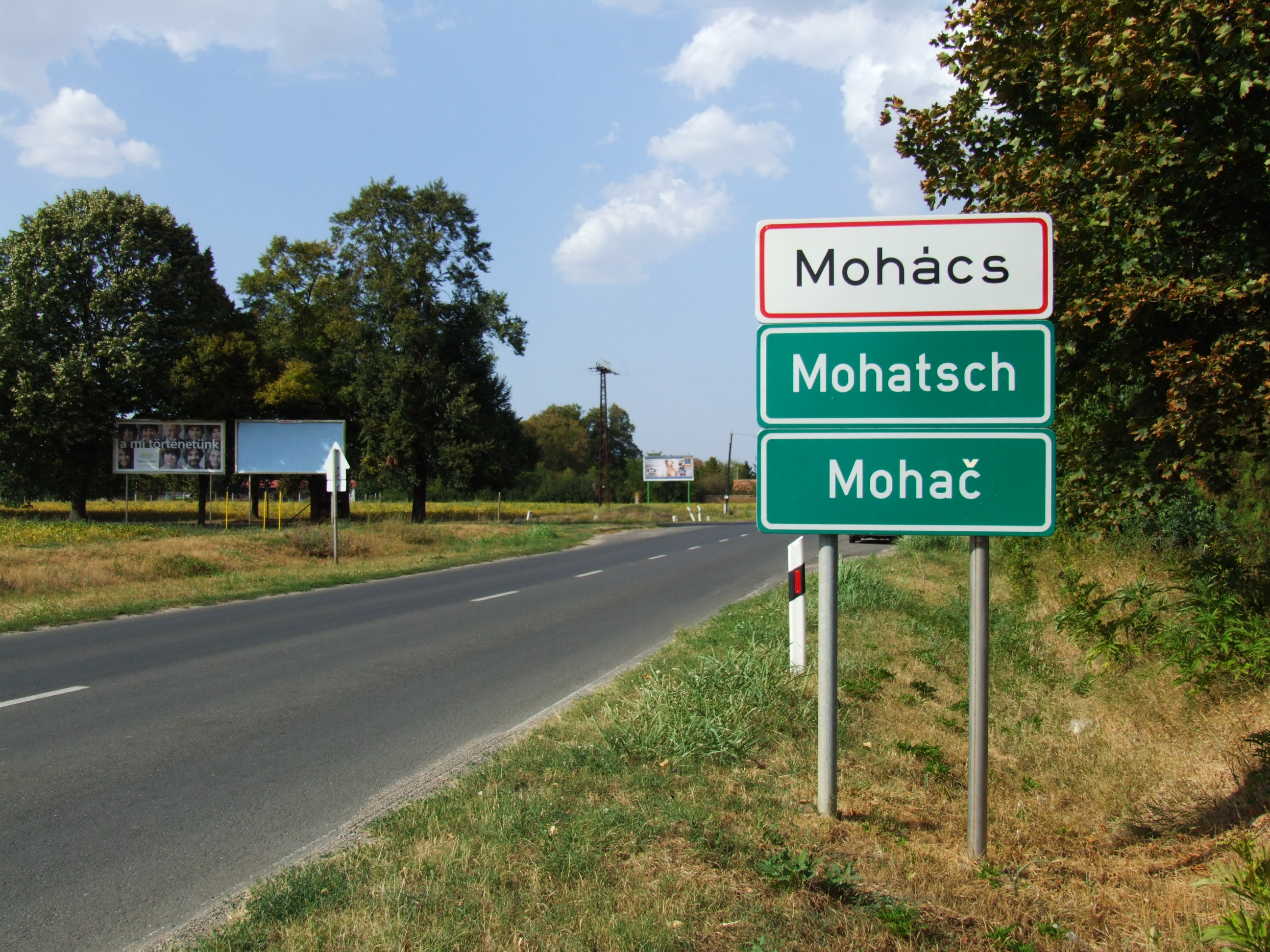 Mohács (Mohatsch, Mohač) - city limit