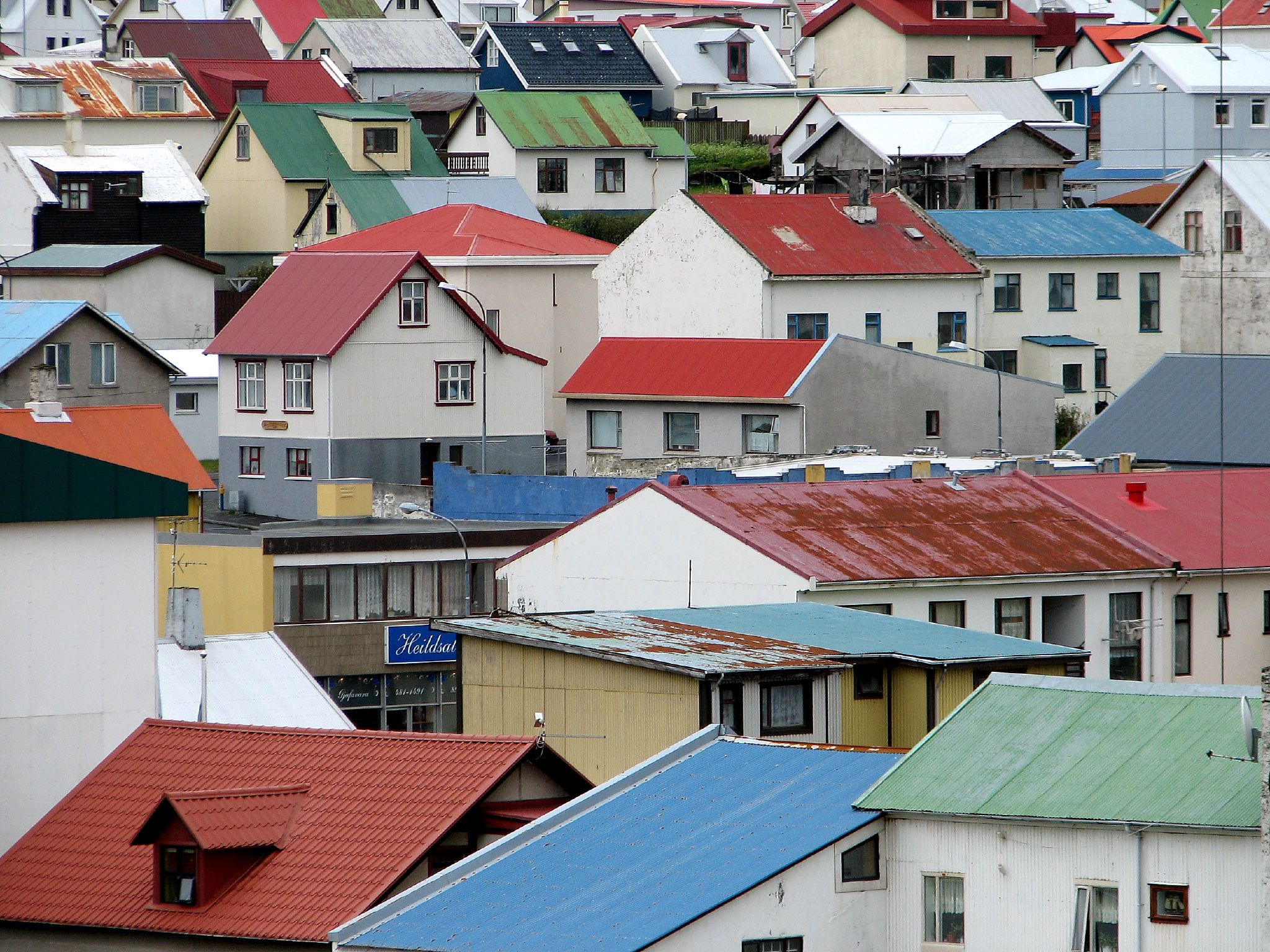 Heimaey roofs