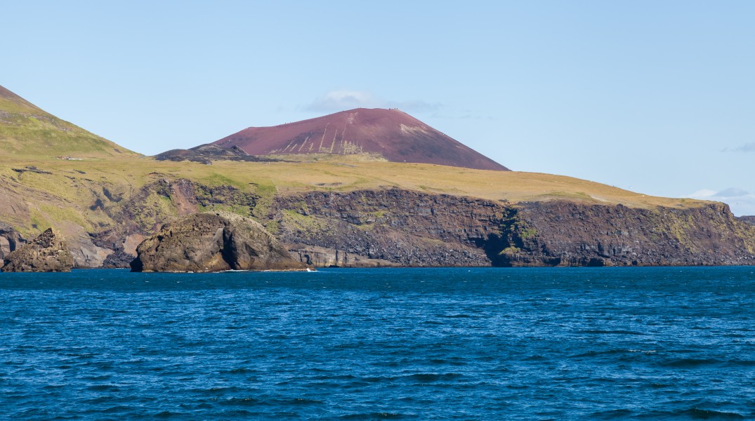 Acantilados de Heimaey, Islas Vestman, Suðurland, Islandia, 2014-08-17, DD 058