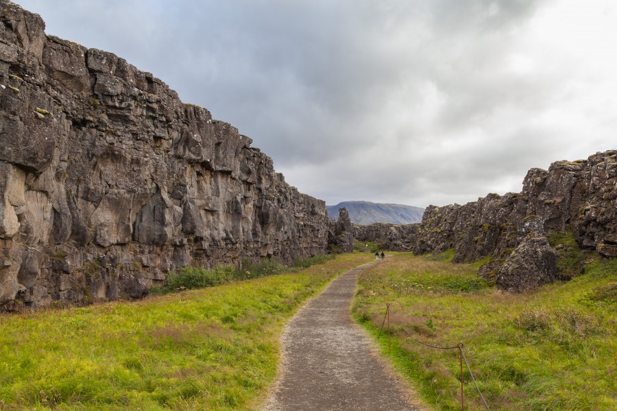 Roca de la Ley, Parque Nacional de Þingvellir, Suðurland, Islandia, 2014-08-16, DD 017