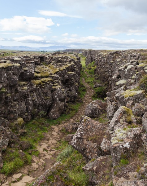 Roca de la Ley, Parque Nacional de Þingvellir, Suðurland, Islandia, 2014-08-16, DD 023