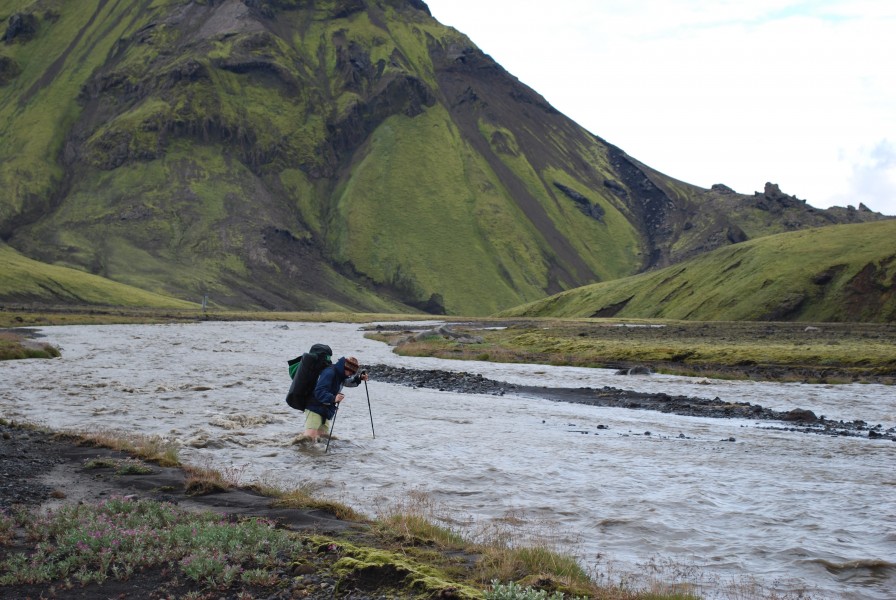 Wading on Iceland (4)
