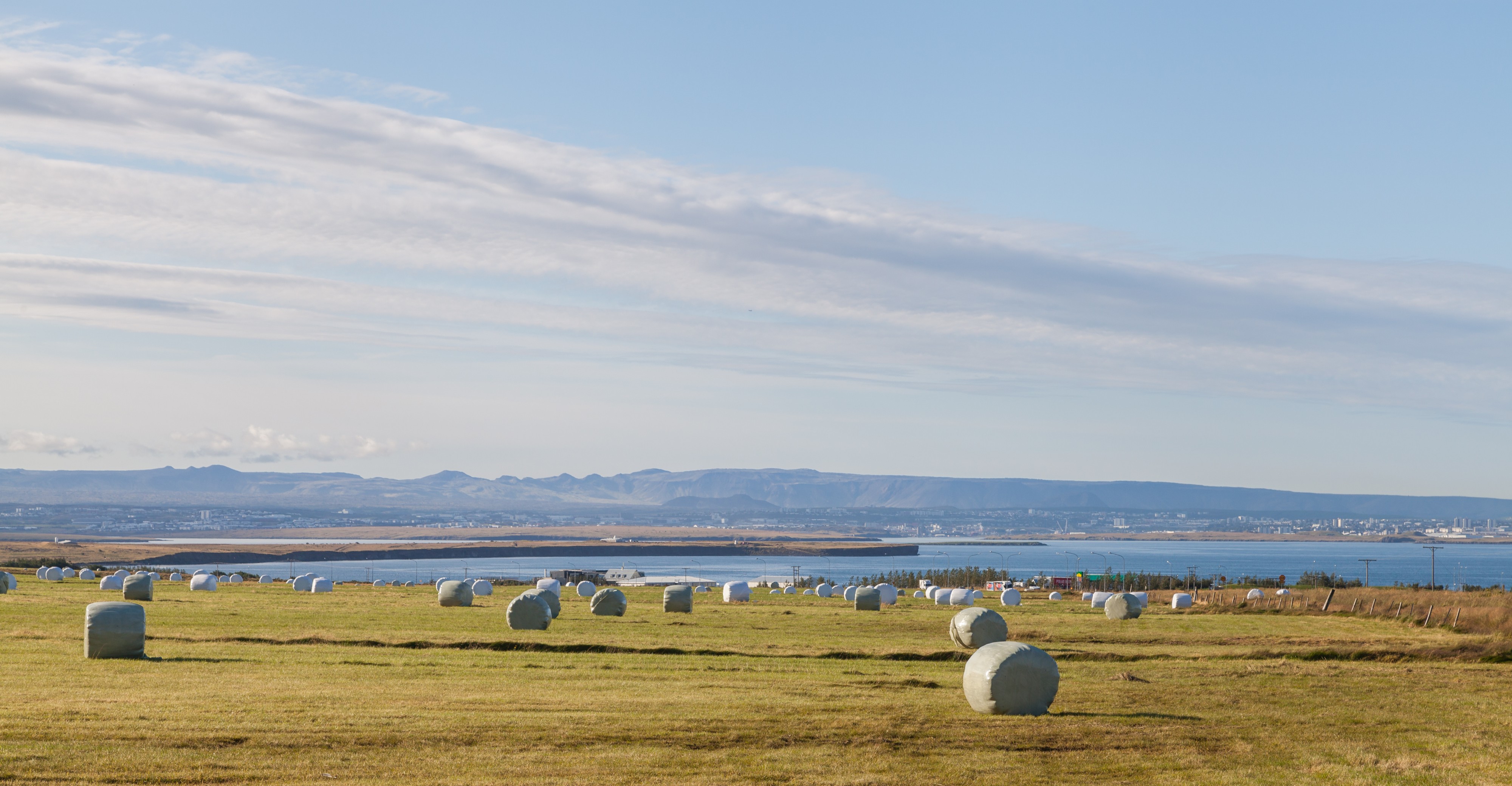 Balas de paja, Akranes, Vesturland, Islandia, 2014-08-14, DD 002