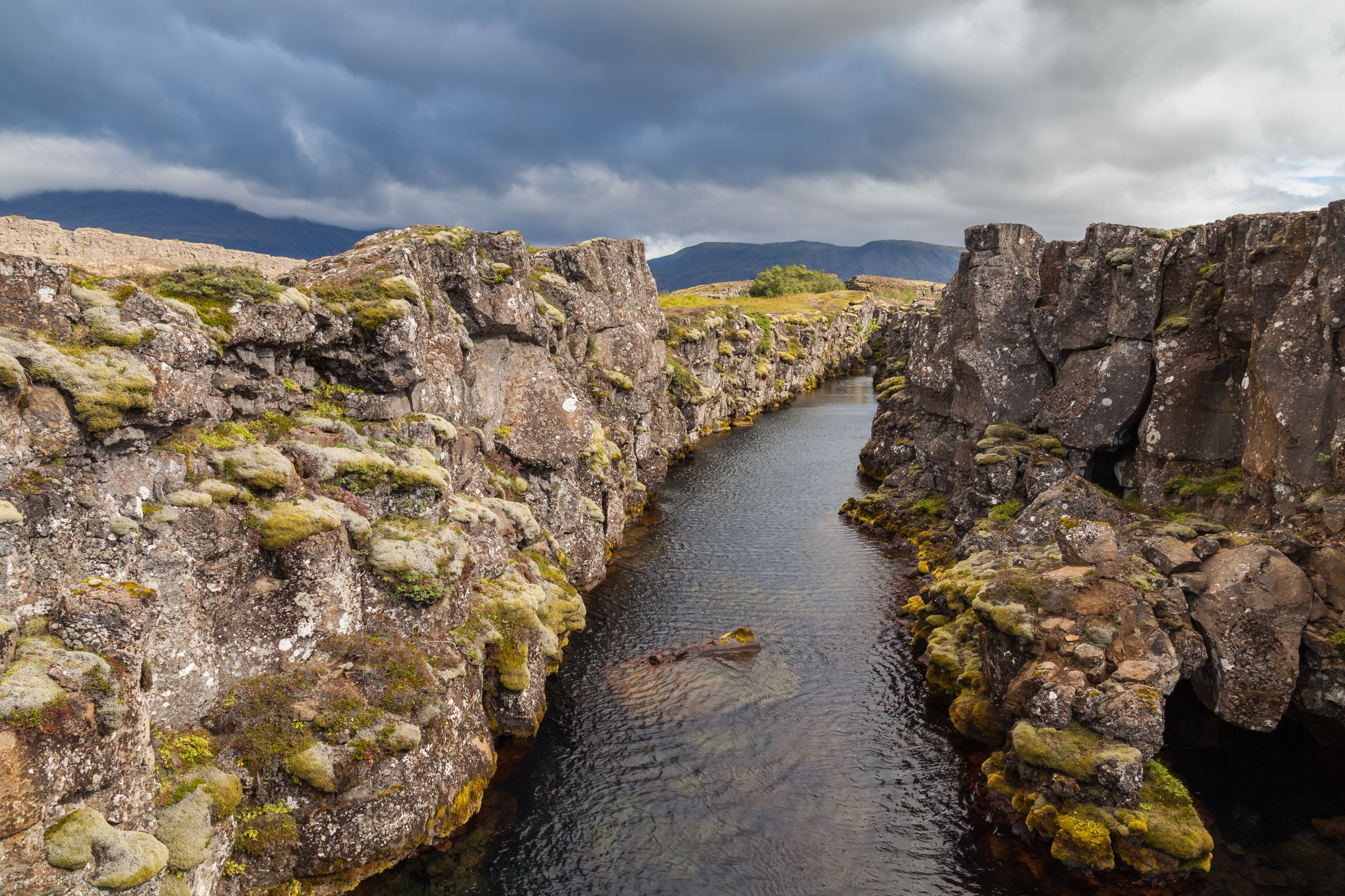Cañón Nikulasargja, Parque Nacional de Þingvellir, Vesturland, Islandia, 2014-08-16, DD 048