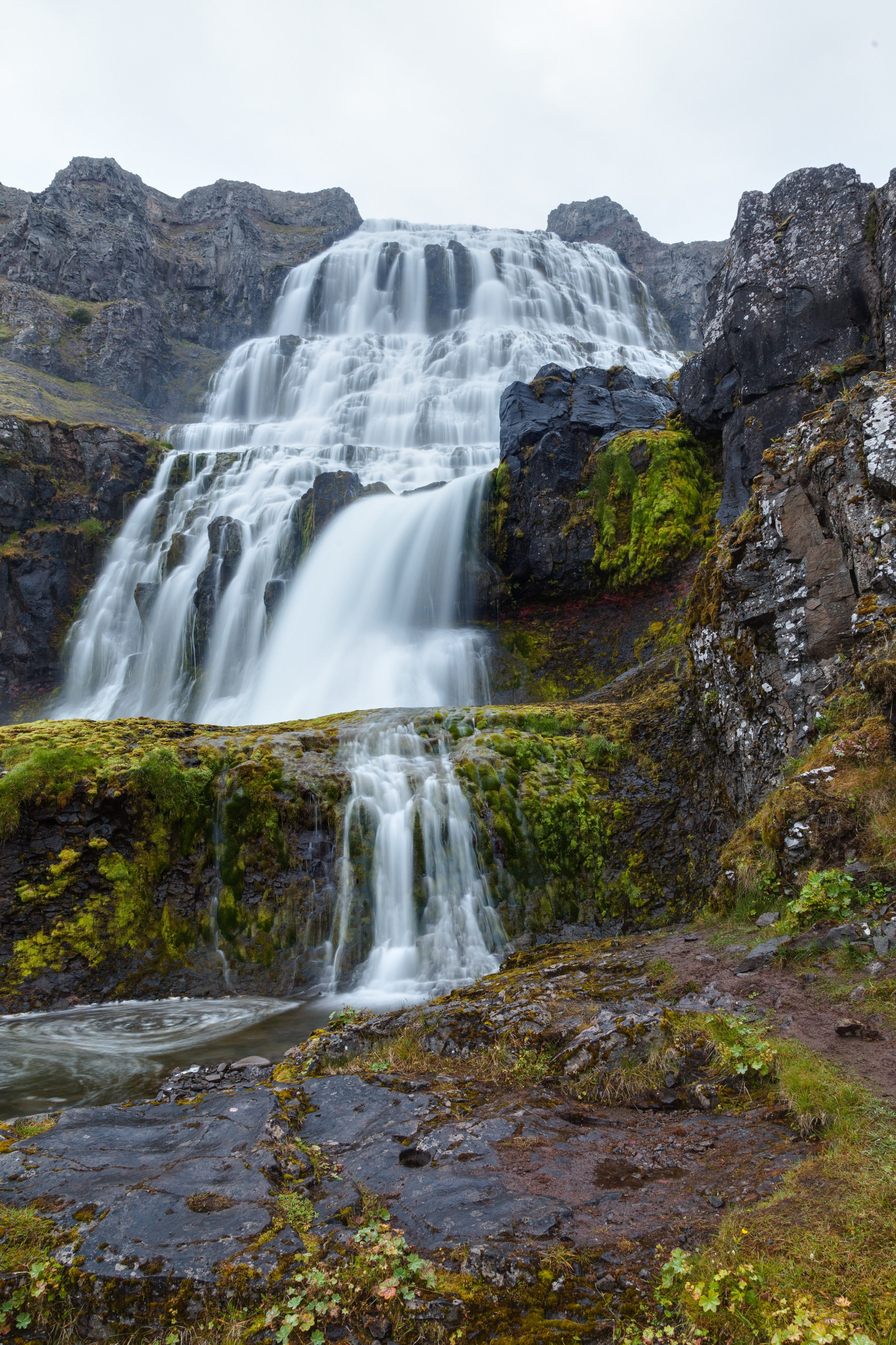 Cascada Dynjandi, Vestfirðir, Islandia, 2014-08-14, DD 151-153 HDR