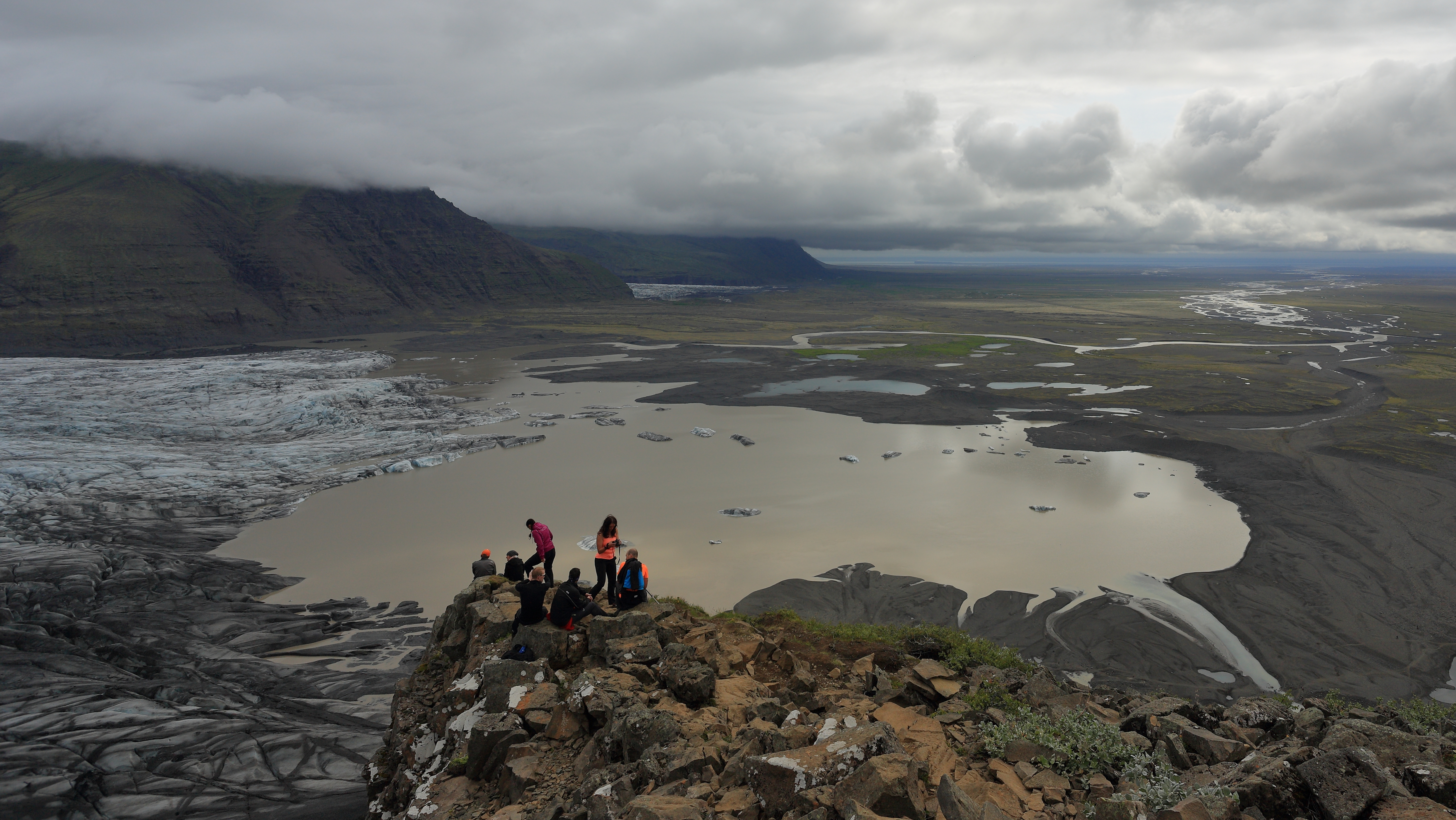 View from Skaftafell National Park July 2014 -2