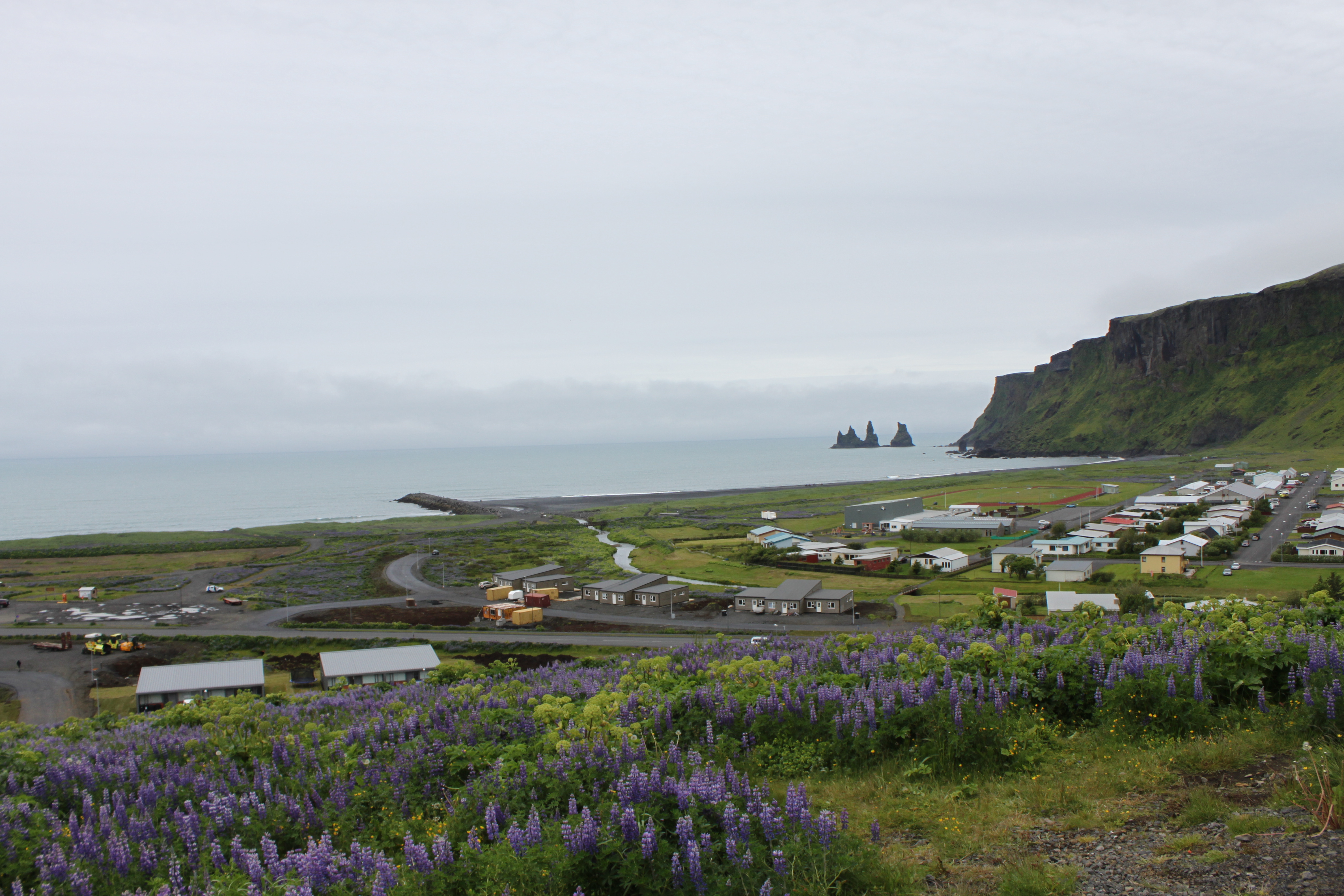 View of Vik Iceland