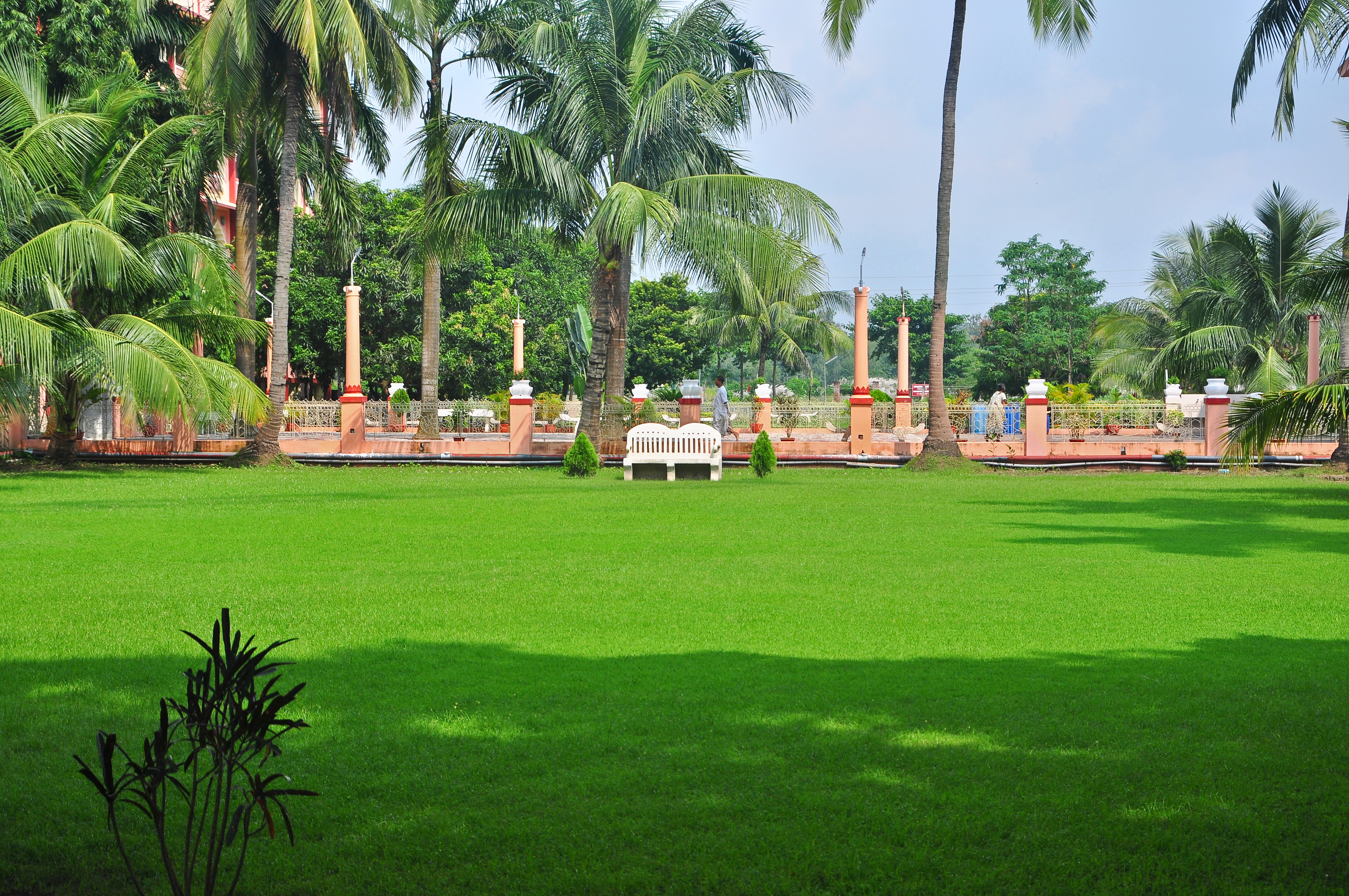 Garden at ISKCON, Mayapur 07102013