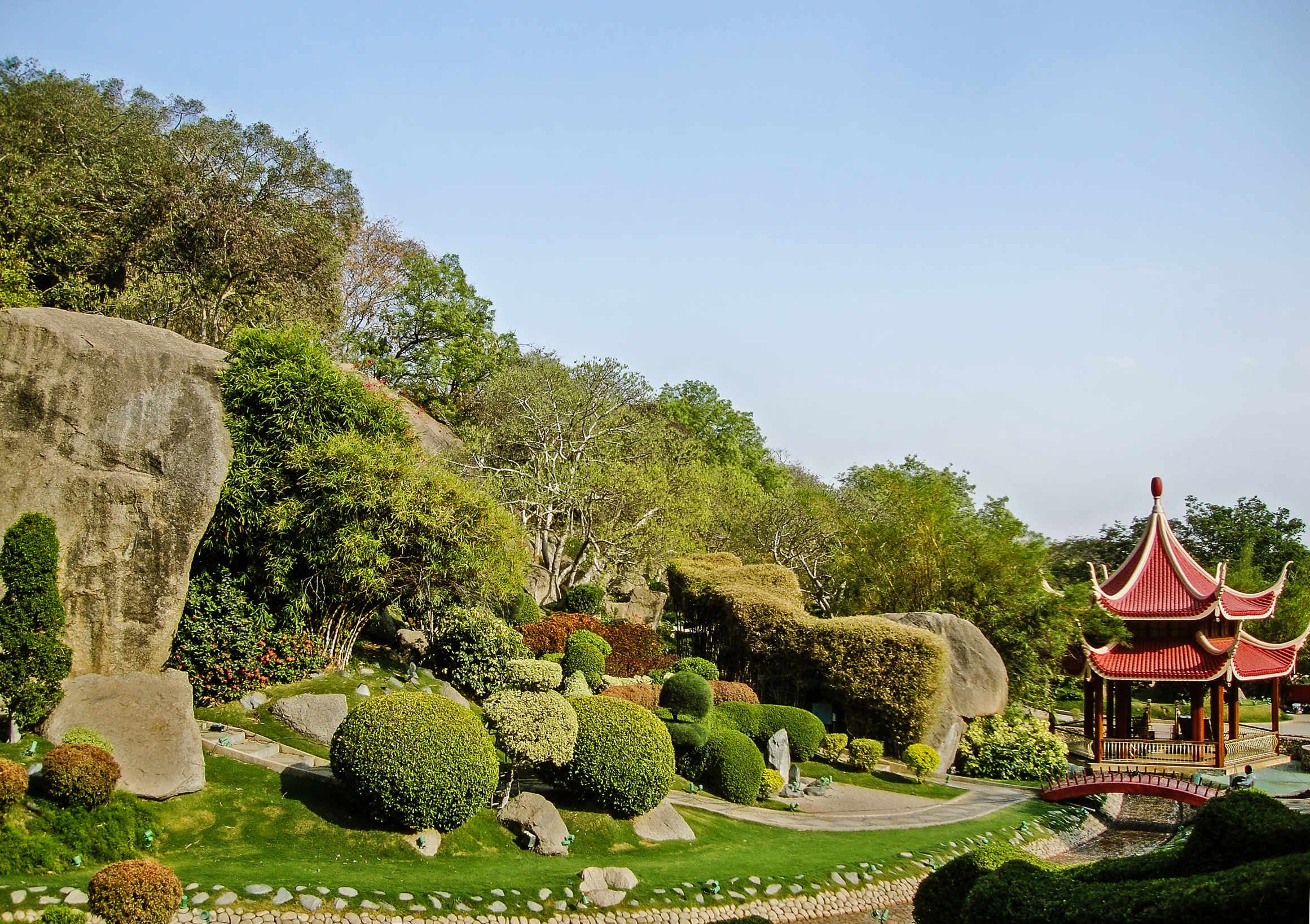 Garden at Ramoji Film City, Hyderabad