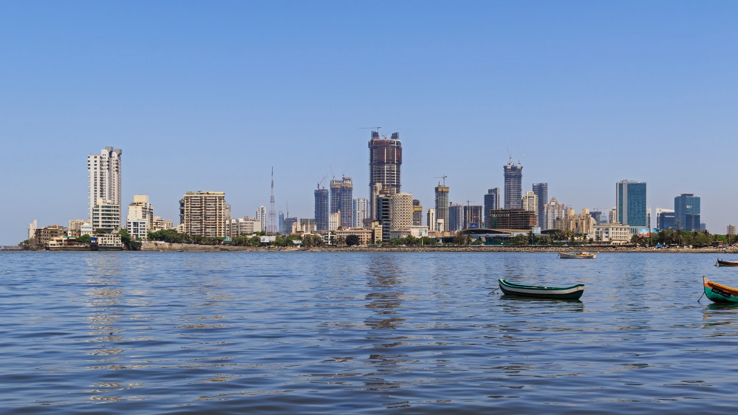 Mumbai 03-2016 10 skyline of Lotus Colony