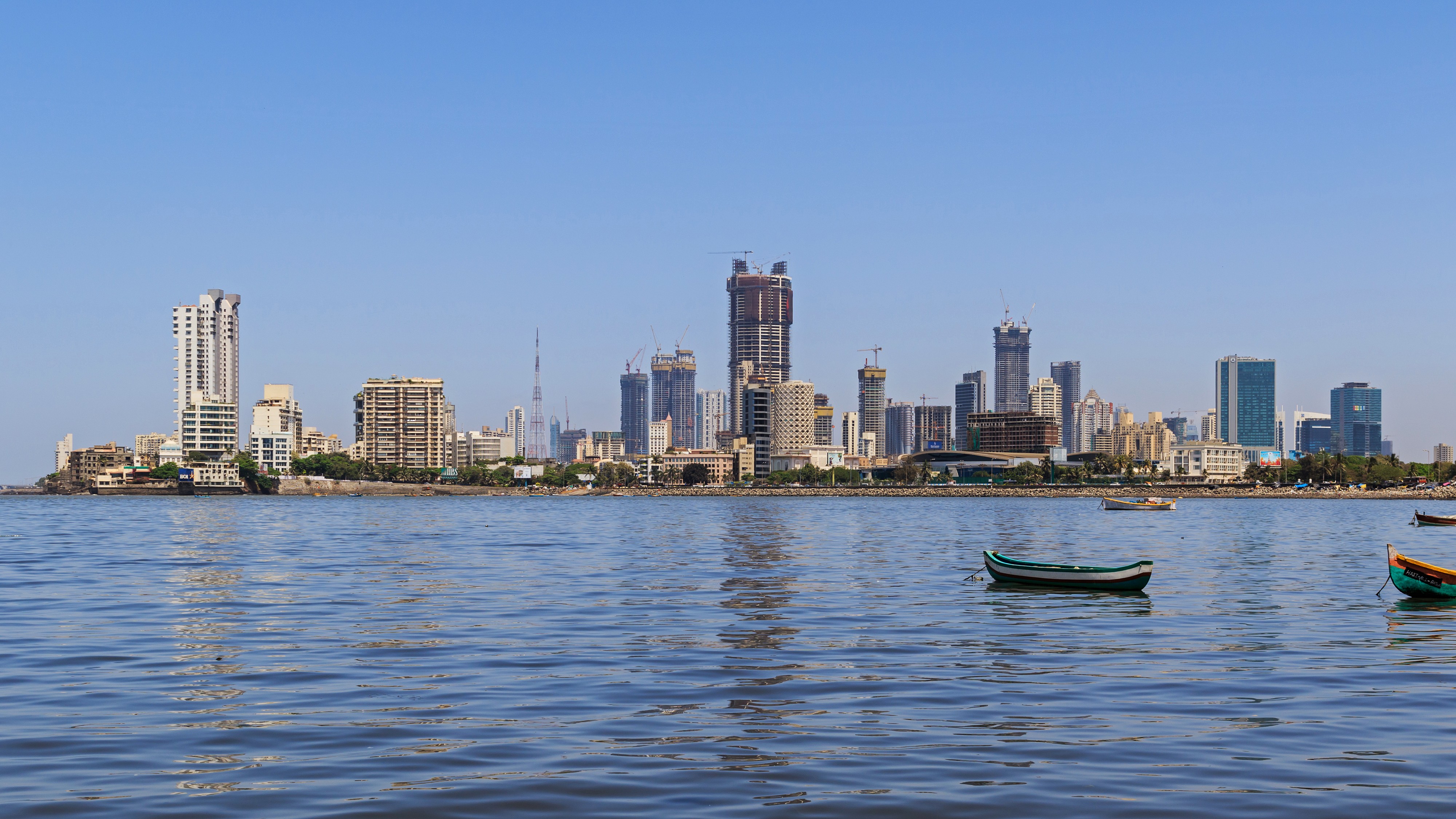 Mumbai 03-2016 10 skyline of Lotus Colony