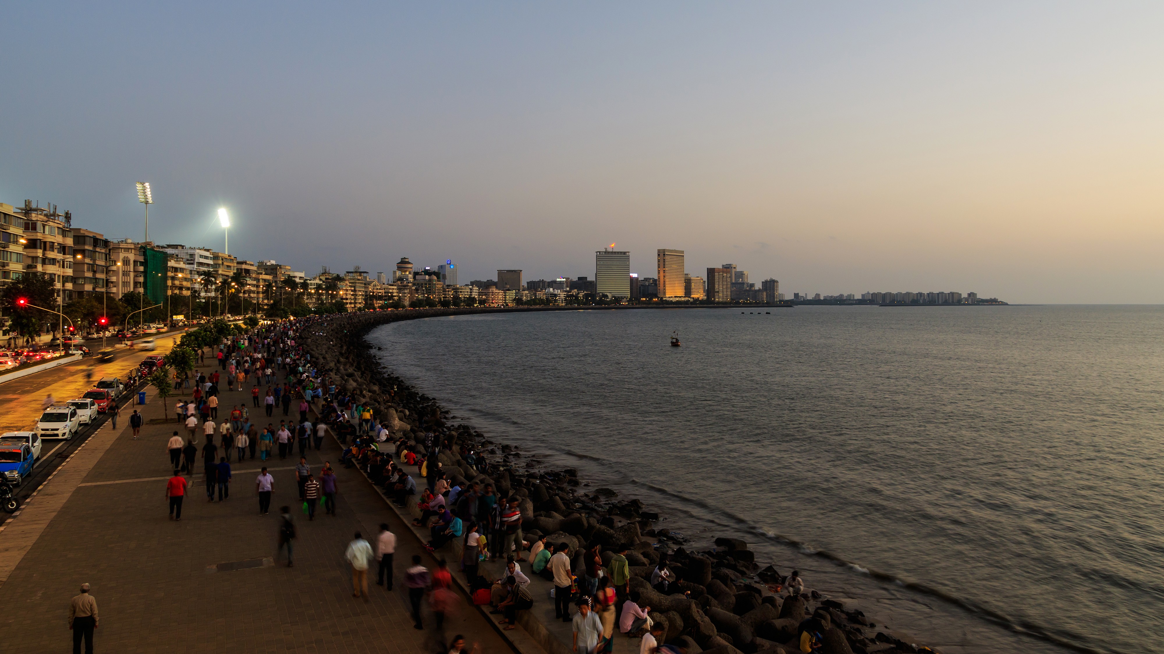 Mumbai 03-2016 46 evening at Marine Drive