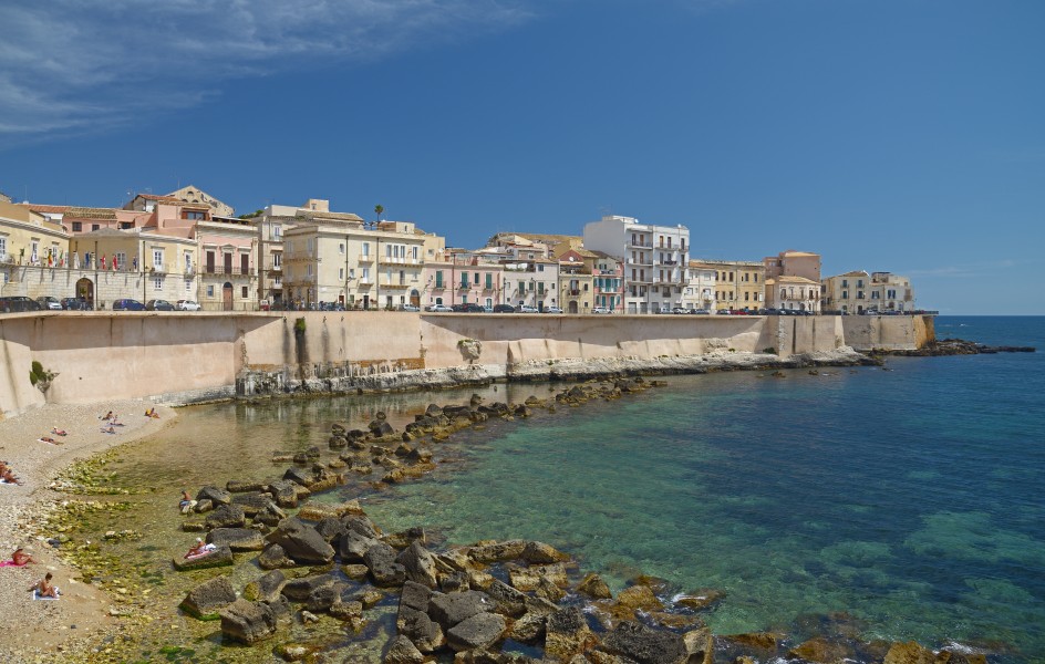 Lungomare di Levante Ortigia. Syracuse, Italy