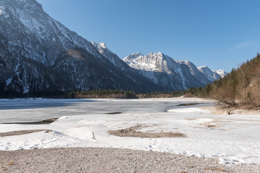 Tarvisio Rio del Lago Raibler See und Monte Canin 10032015 0511