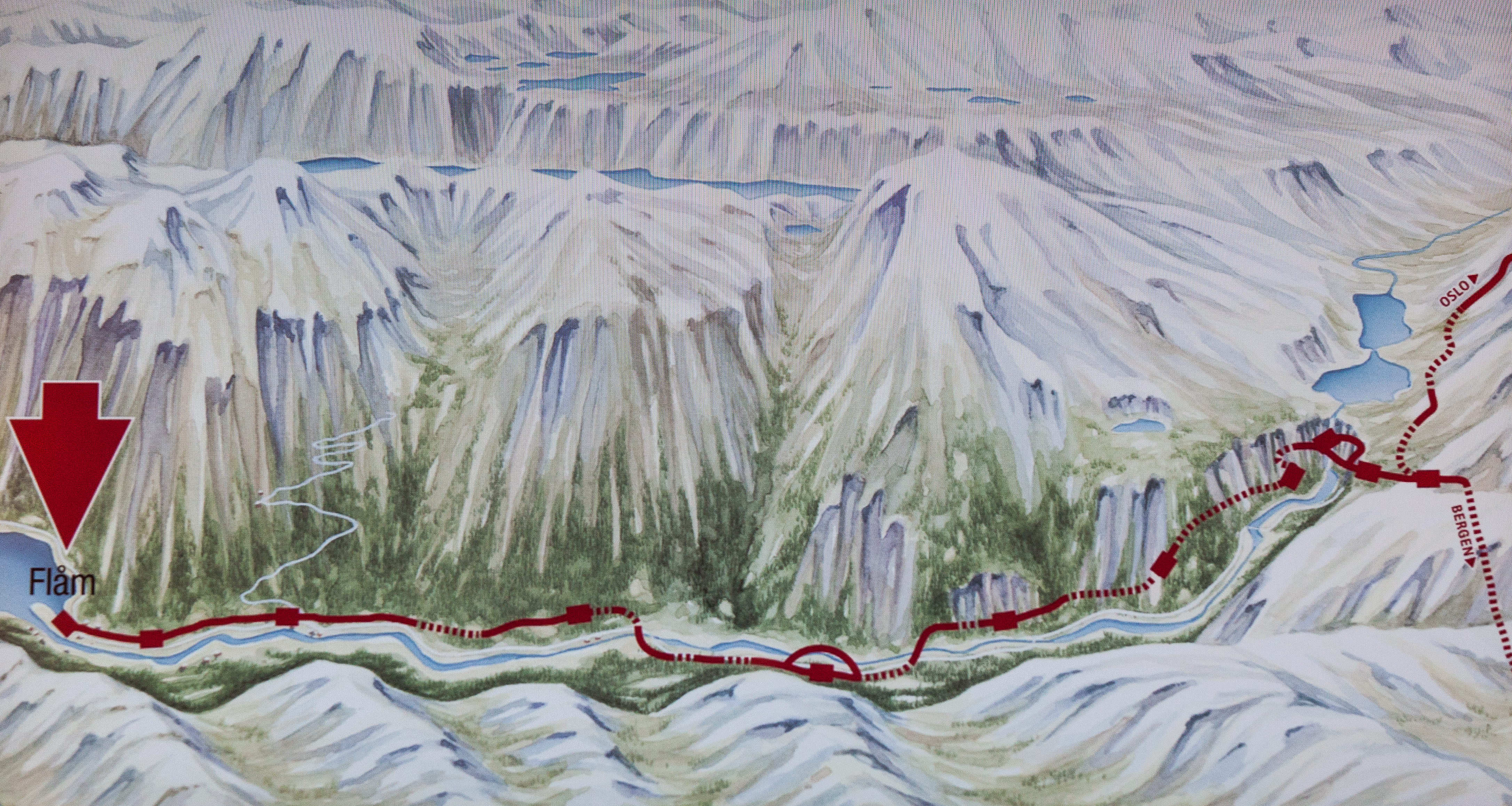 Flam railway route, Norway, June 2014, picture 57