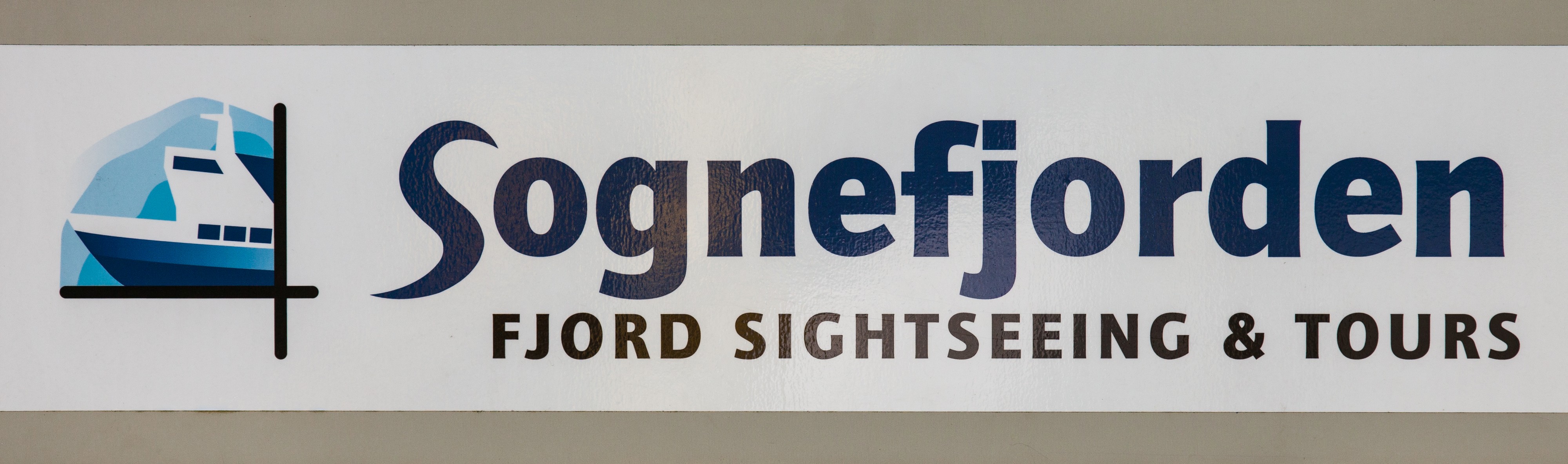 a Sognefjord cruises advertisement, Flåm, Norway, June 2014, picture 60