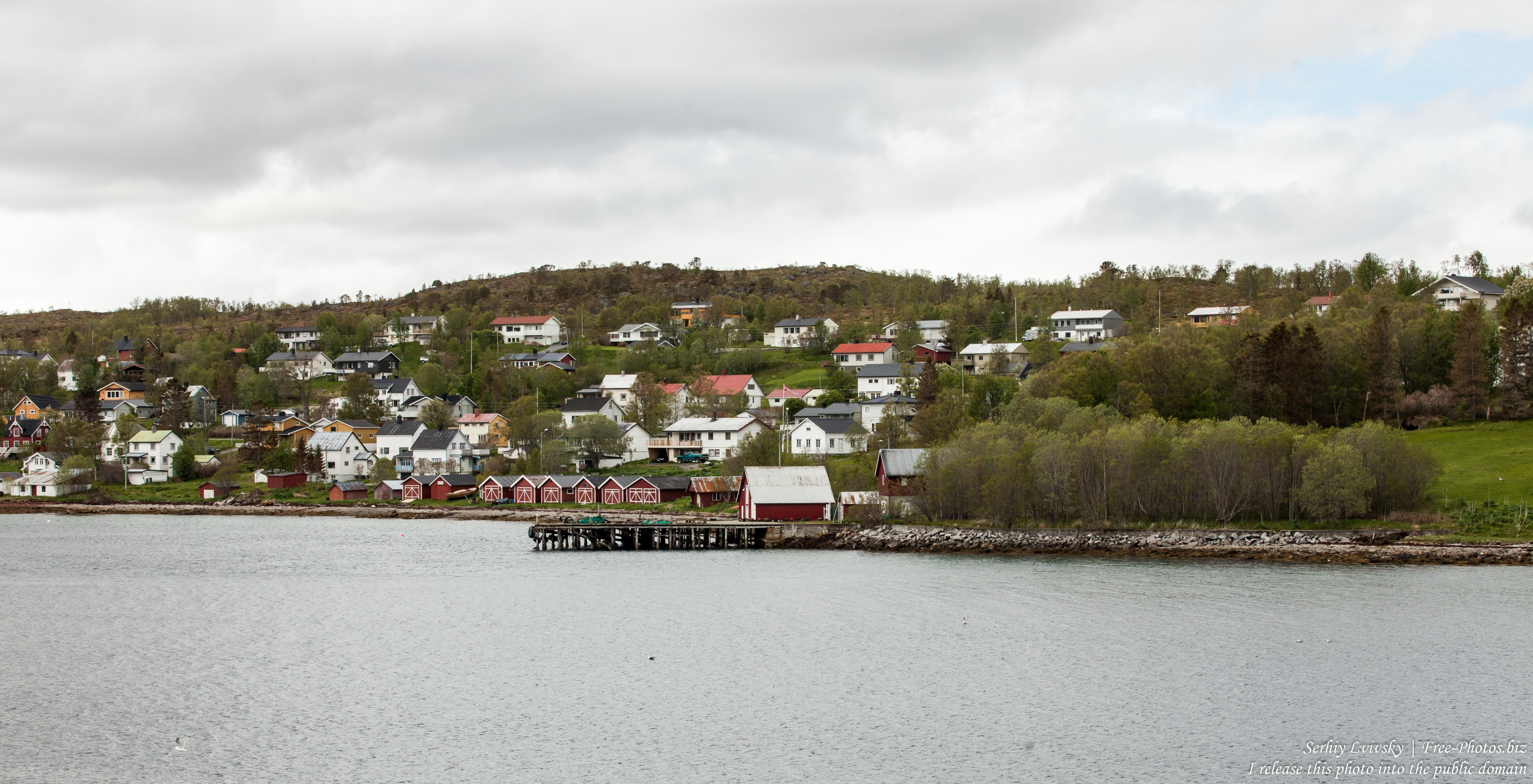 Photo of way between Finnsnes and Tromso, Norway, photographed in June ...