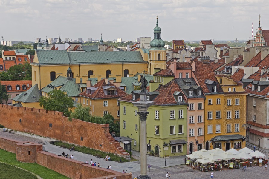 Warsaw 07-13 img18 View from StAnne Church tower