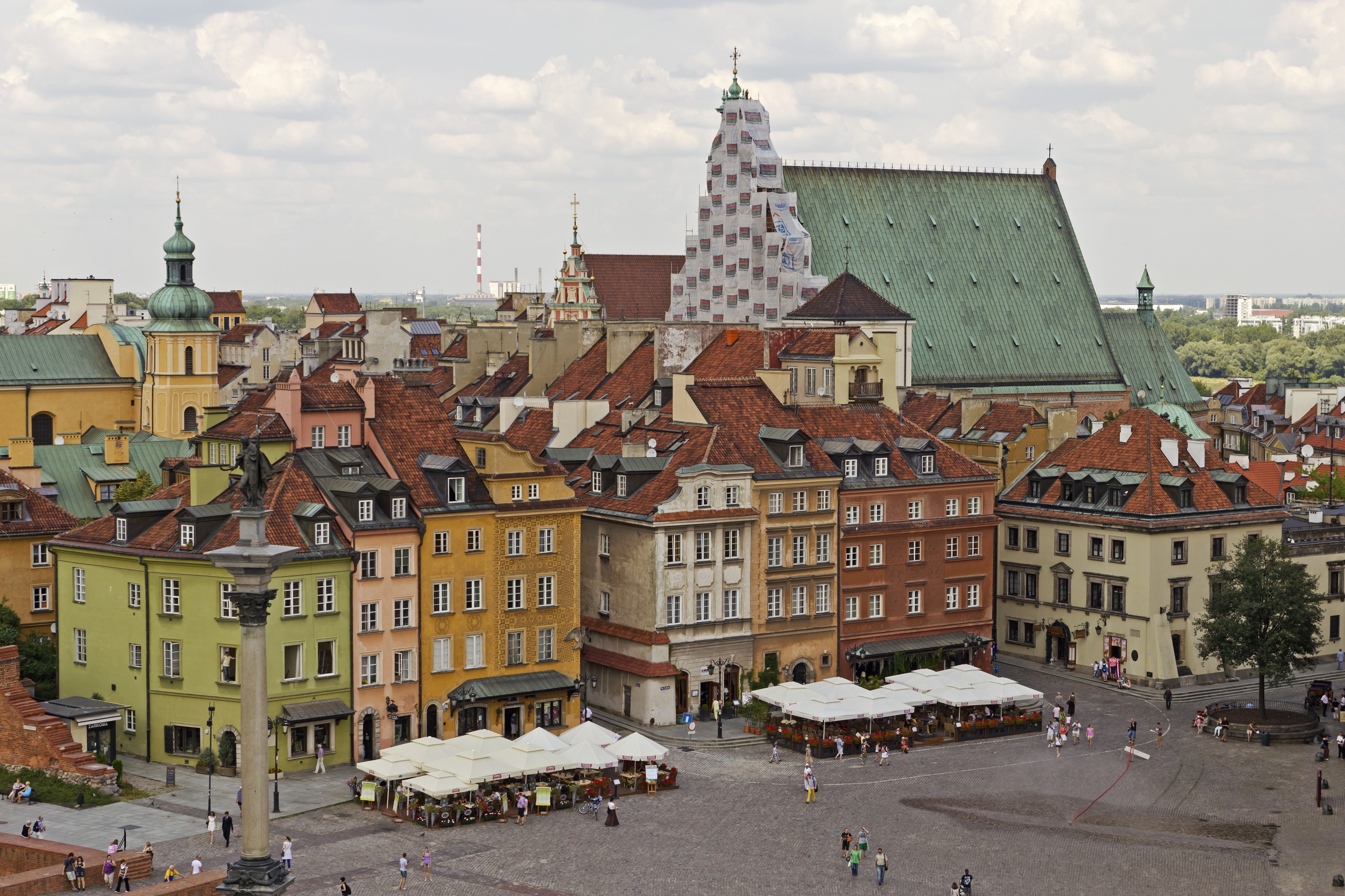 Warsaw 07-13 img14 View from StAnne Church tower
