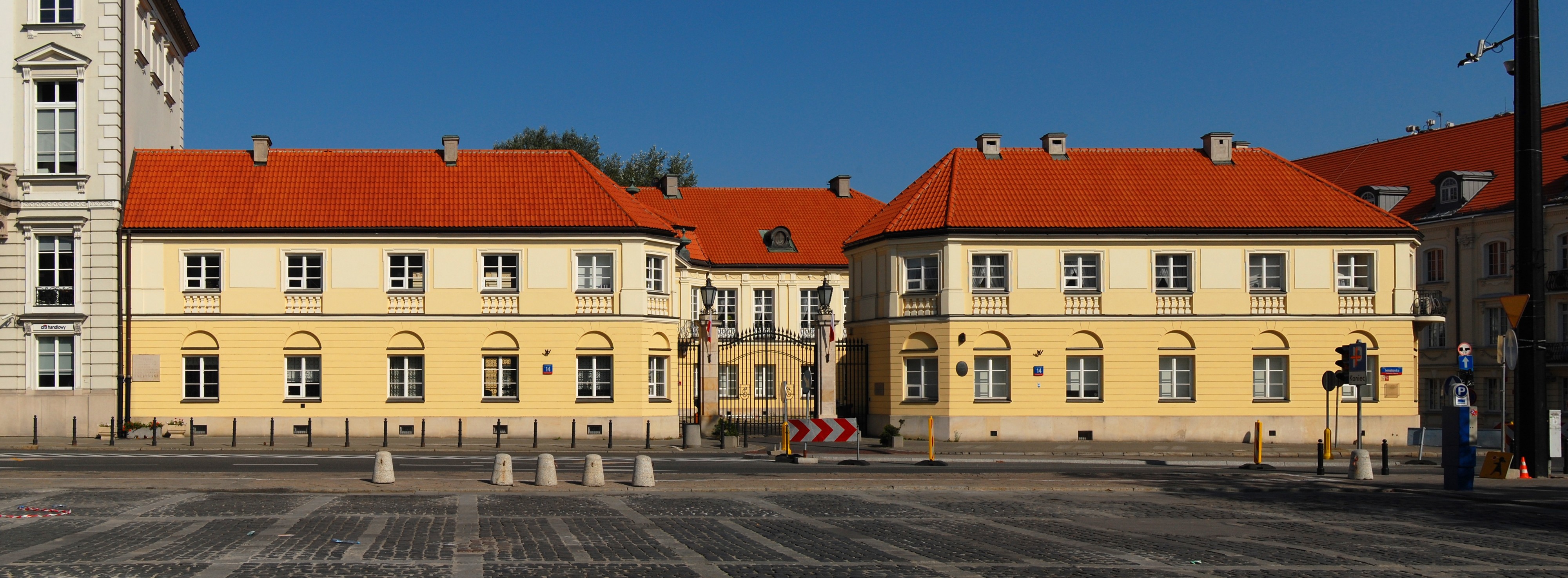Warszawa pałac Blanka