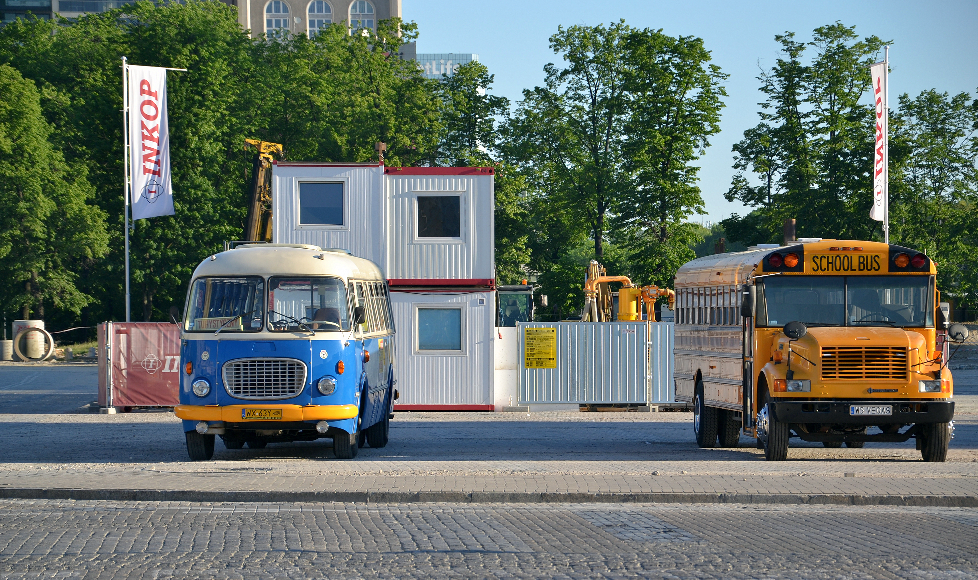 Warszawa (Warsaw) - old buses