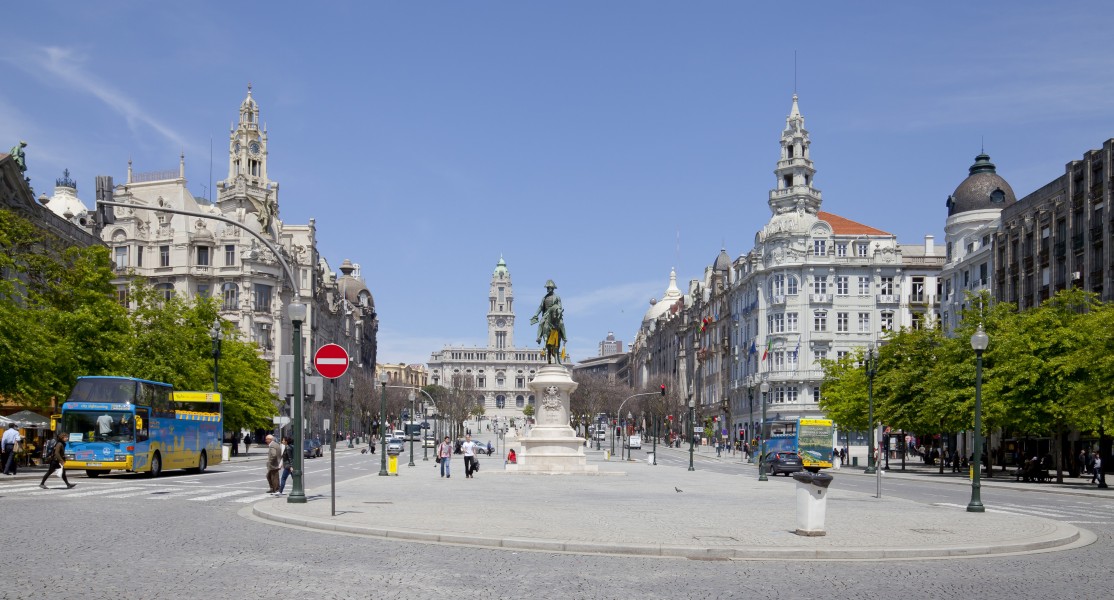 Praça da Liberdade, Oporto, Portugal, 2012-05-09, DD 01