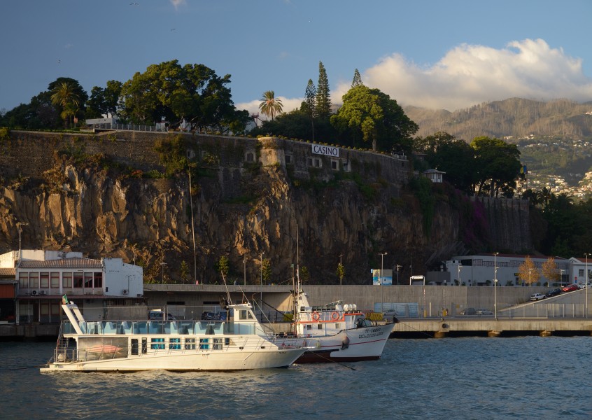 Wharf in Funchal. Madeira, Portugal