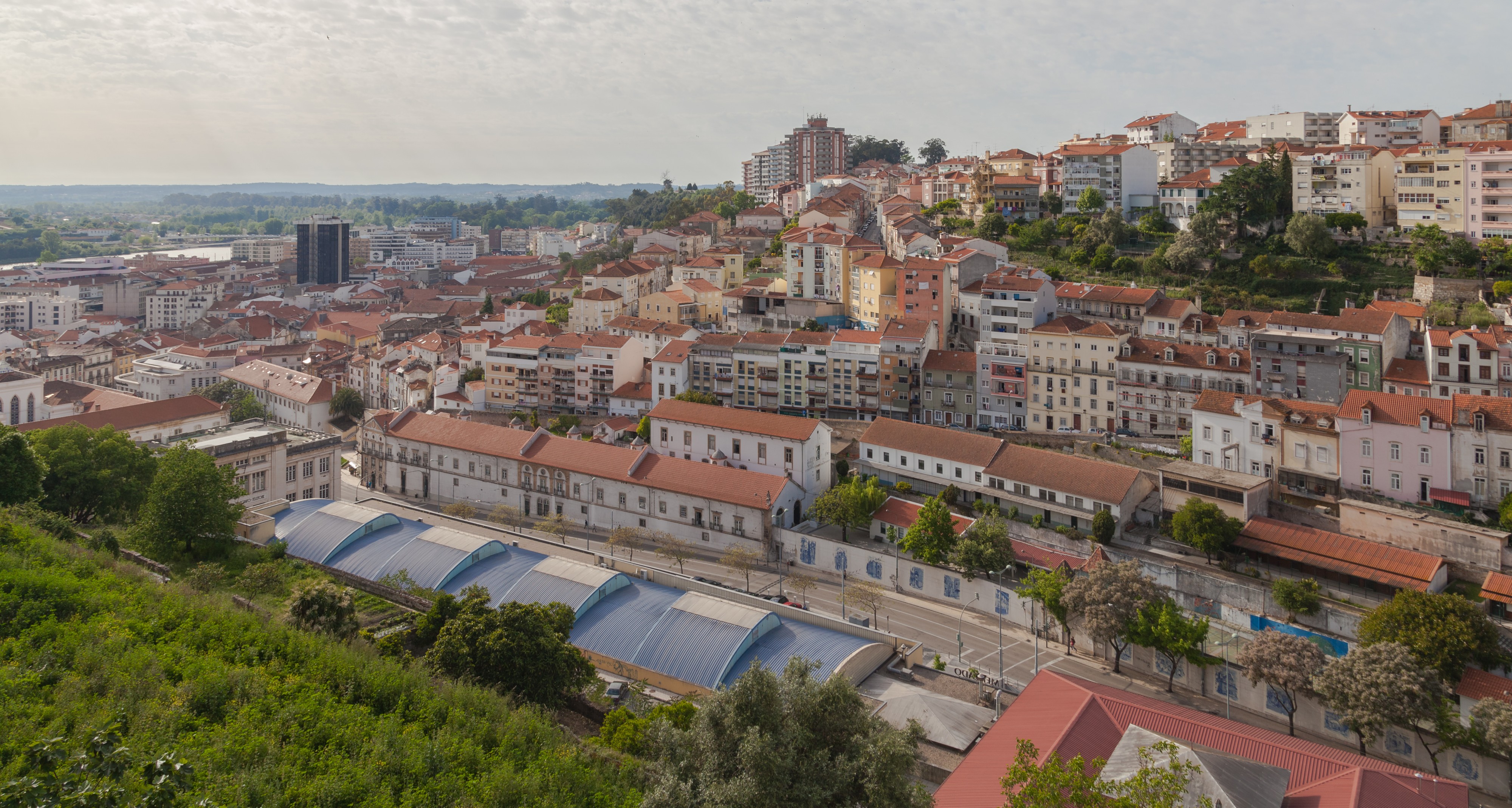 Vista de Coímbra desde la Universidad, Portugal, 2012-05-10, DD 03