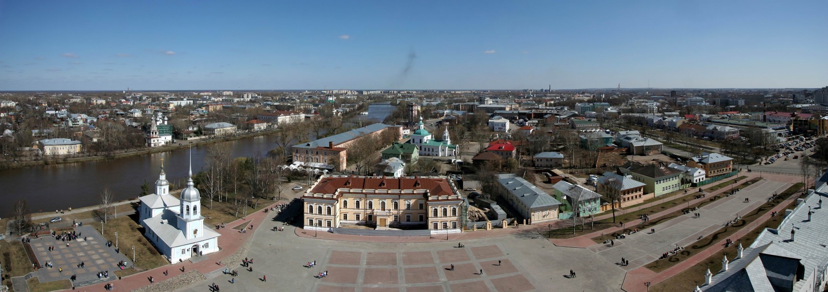 Panoramic view of Vologda 2009